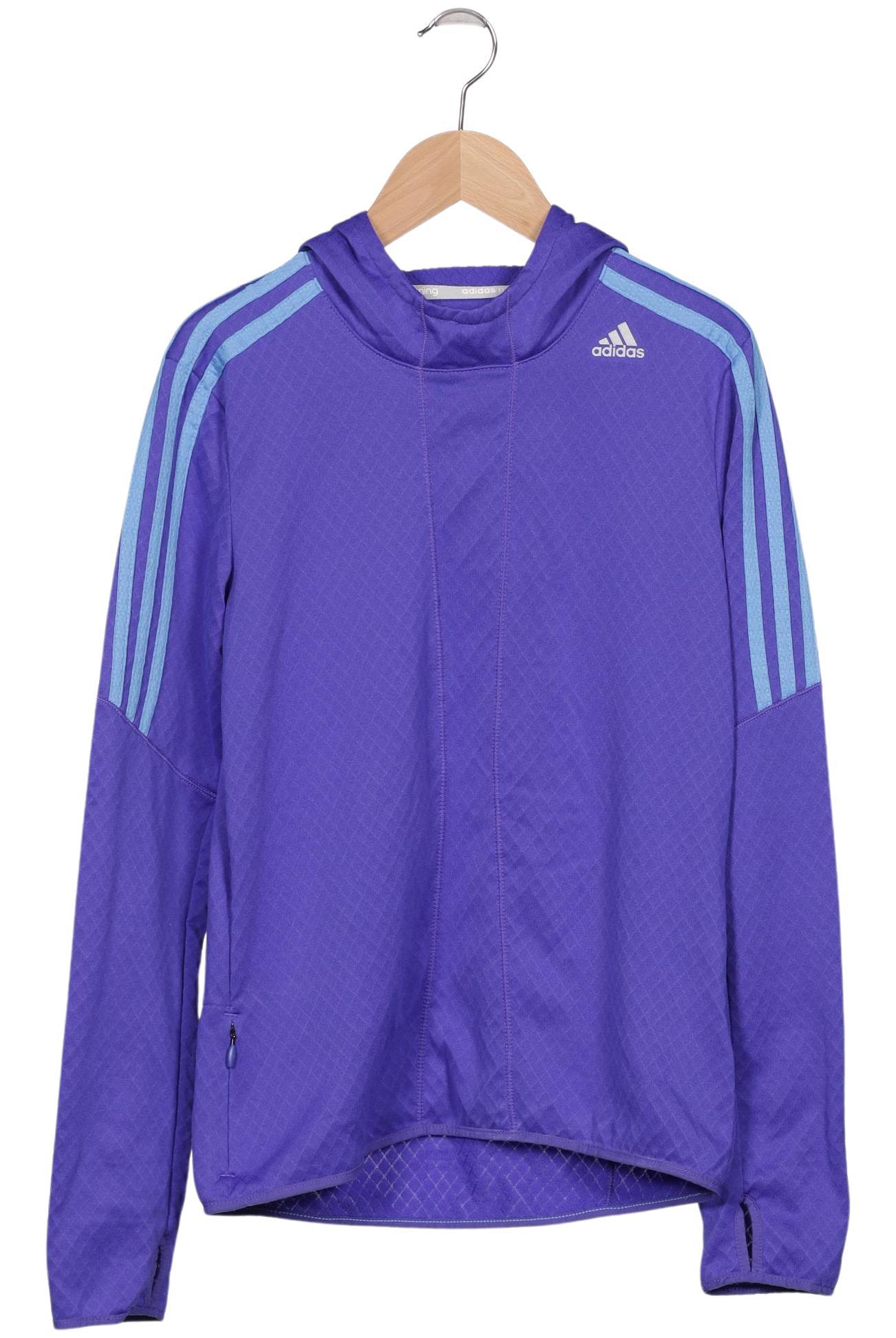 

adidas Damen Langarmshirt, blau, Gr. 34
