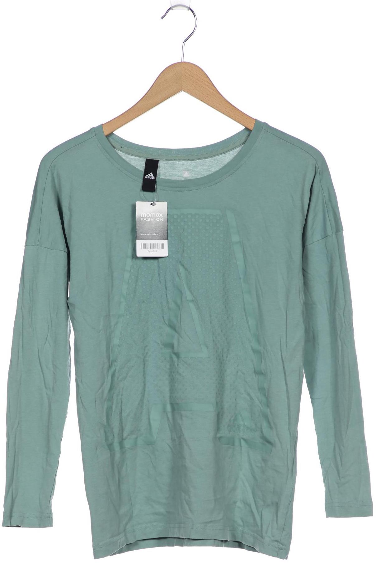 

adidas Damen Langarmshirt, grün, Gr. 36