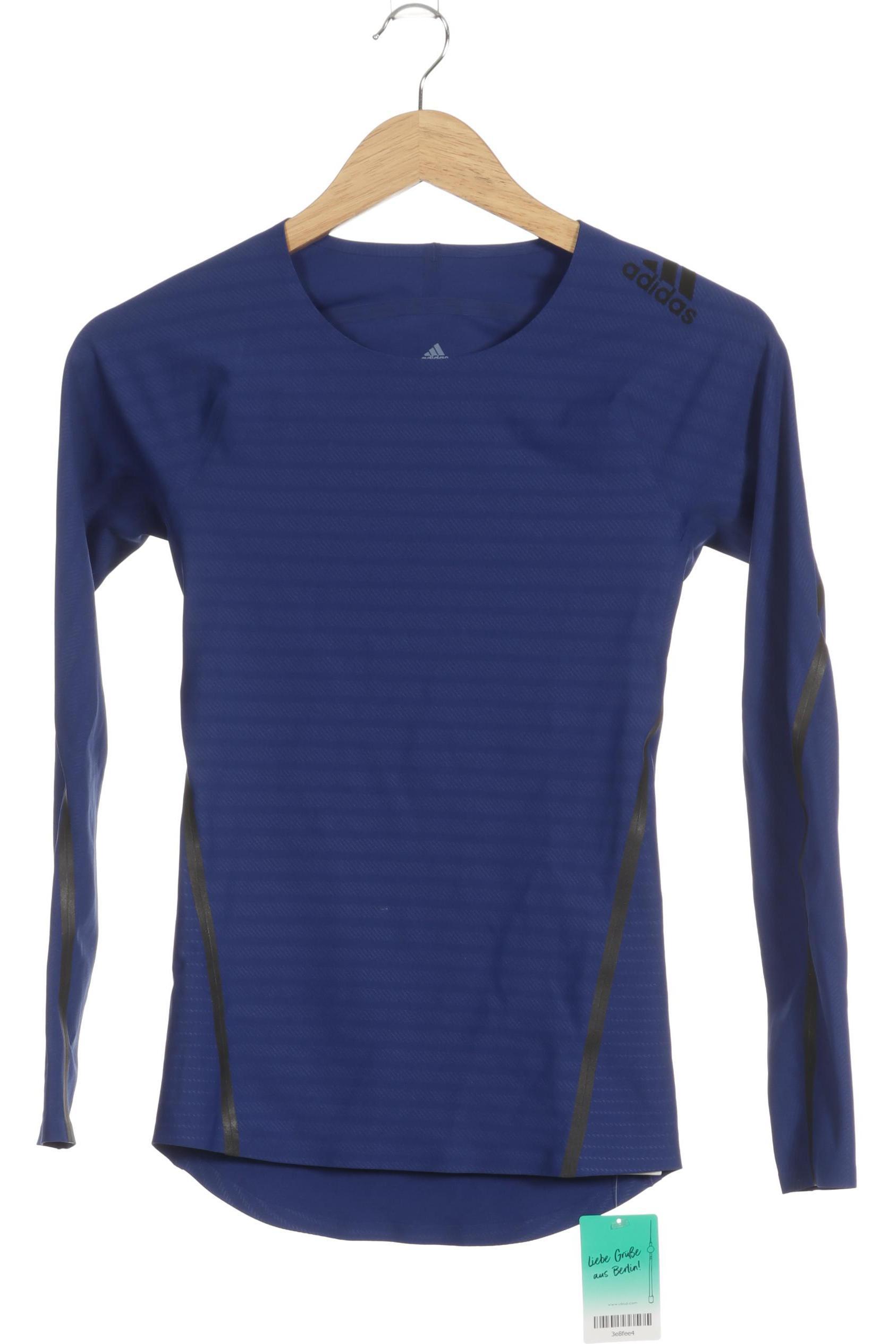

adidas Damen Langarmshirt, blau, Gr.