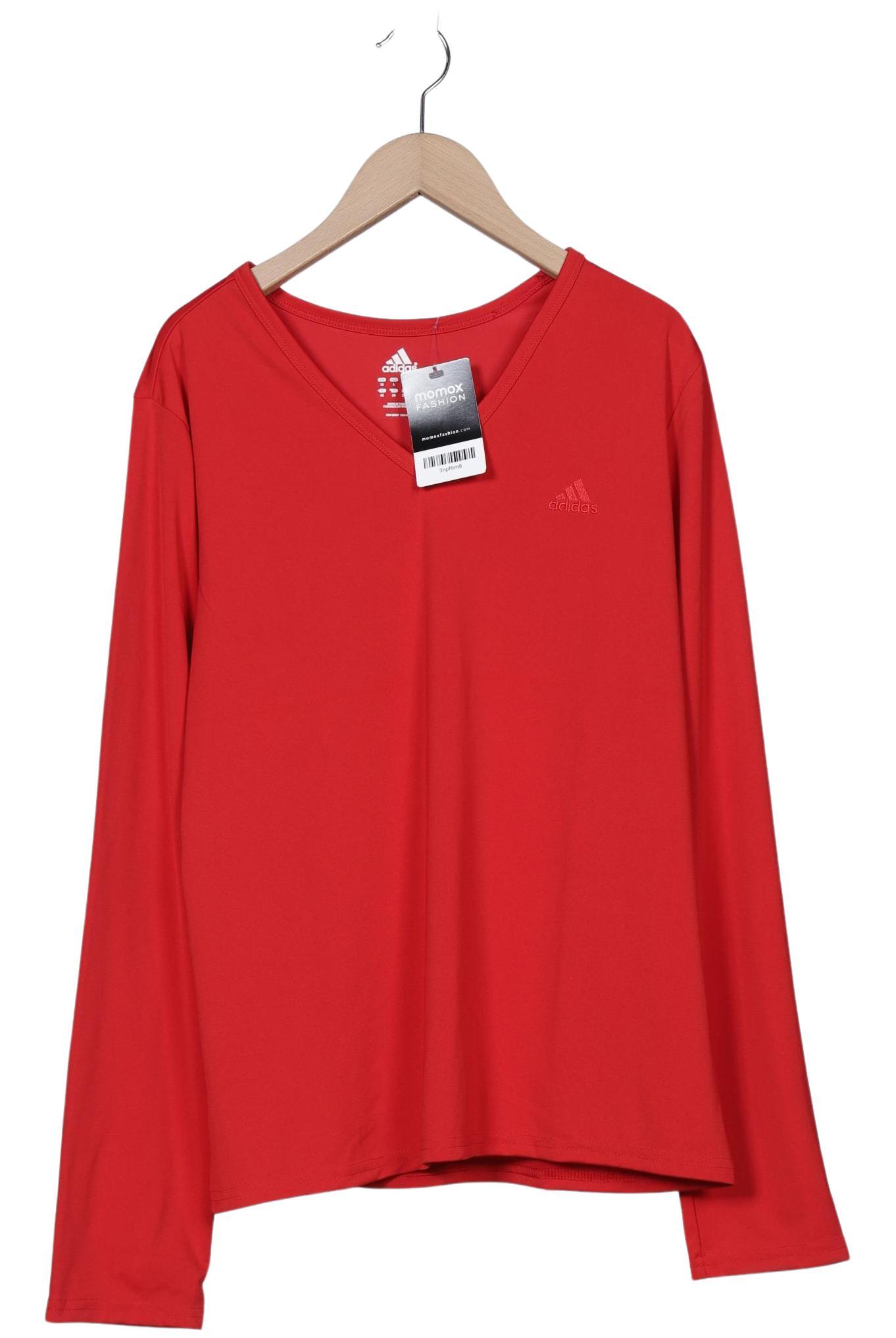 

adidas Damen Langarmshirt, rot, Gr. 44