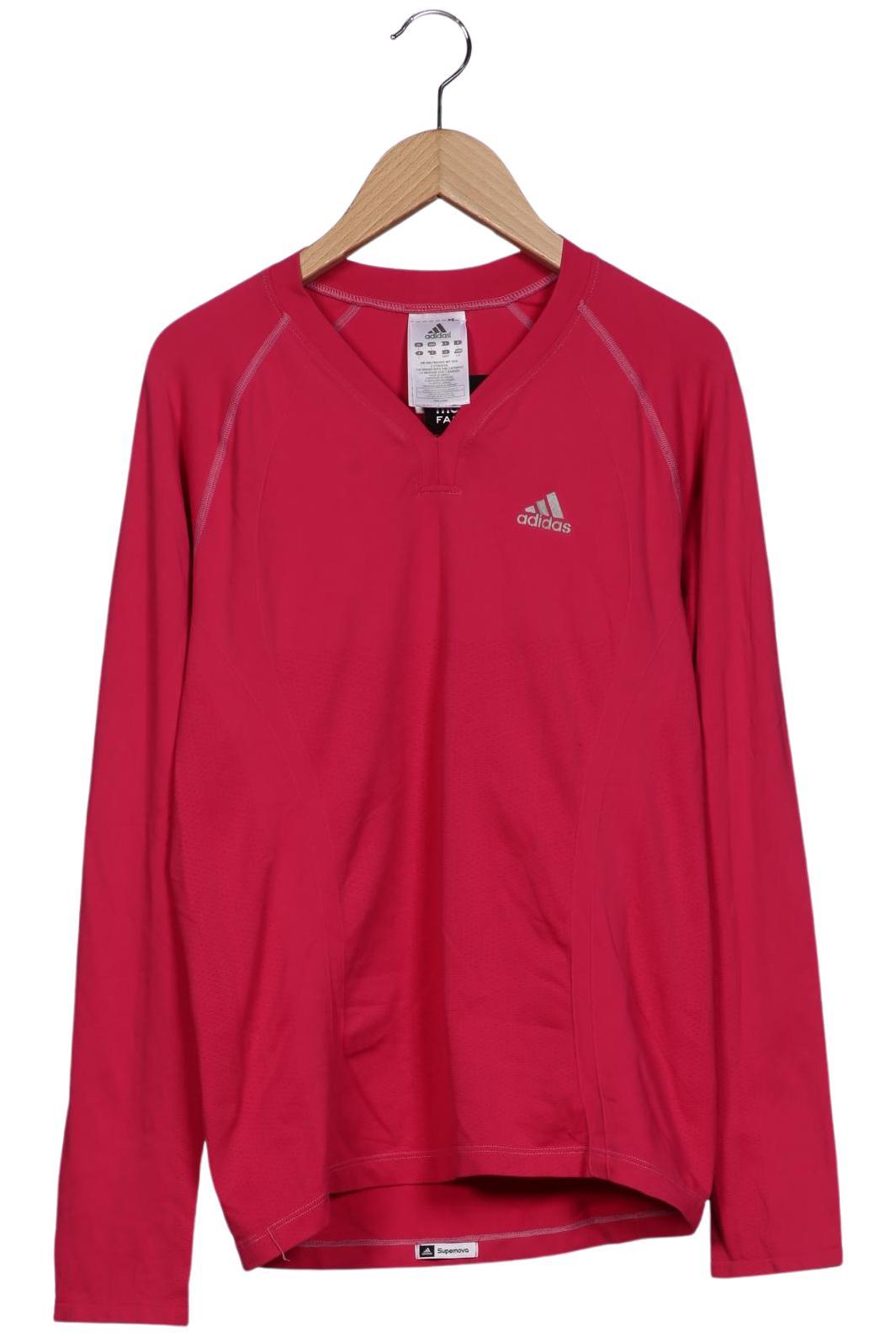 

adidas Damen Langarmshirt, rot, Gr. 42