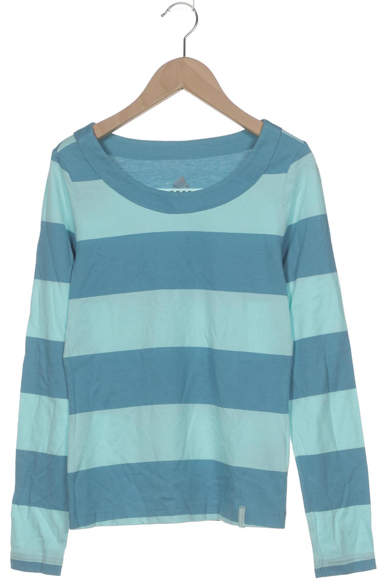 

adidas Damen Langarmshirt, blau, Gr. 36