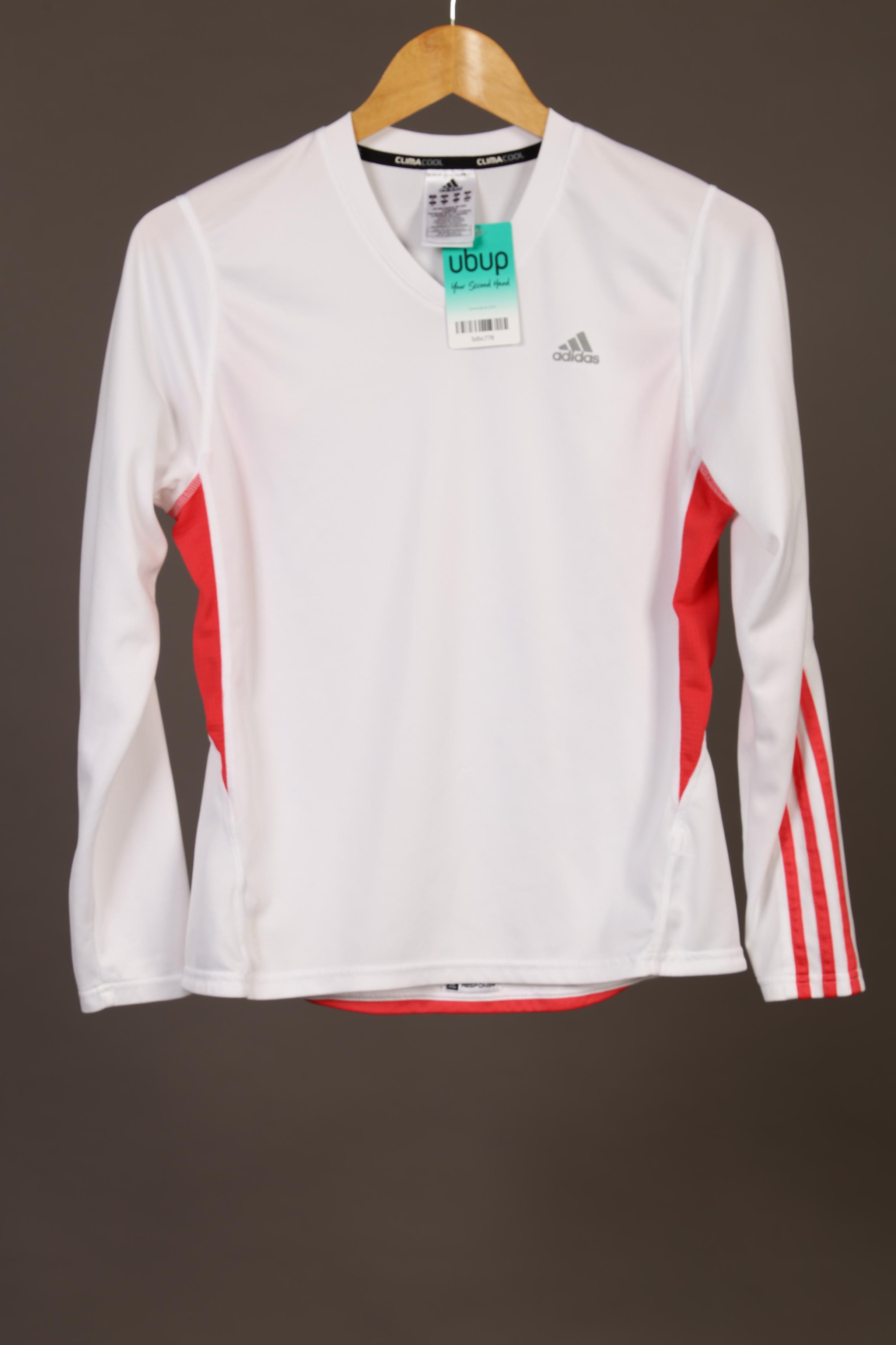 

adidas Damen Langarmshirt, weiß, Gr. 40