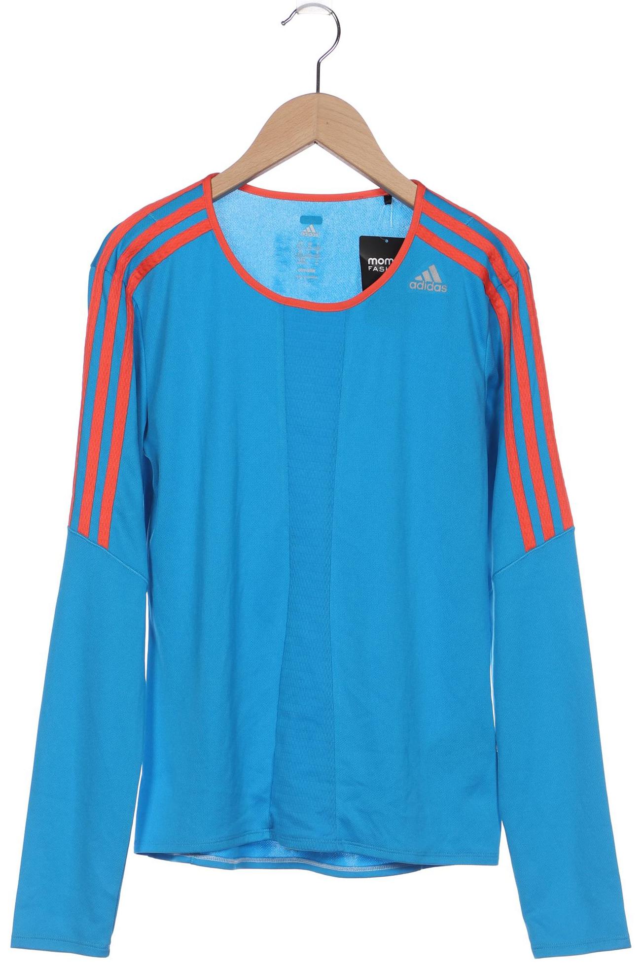 

adidas Damen Langarmshirt, blau, Gr. 32