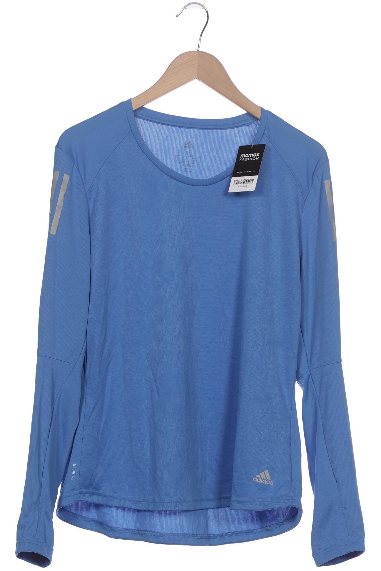 

adidas Damen Langarmshirt, blau, Gr. 44