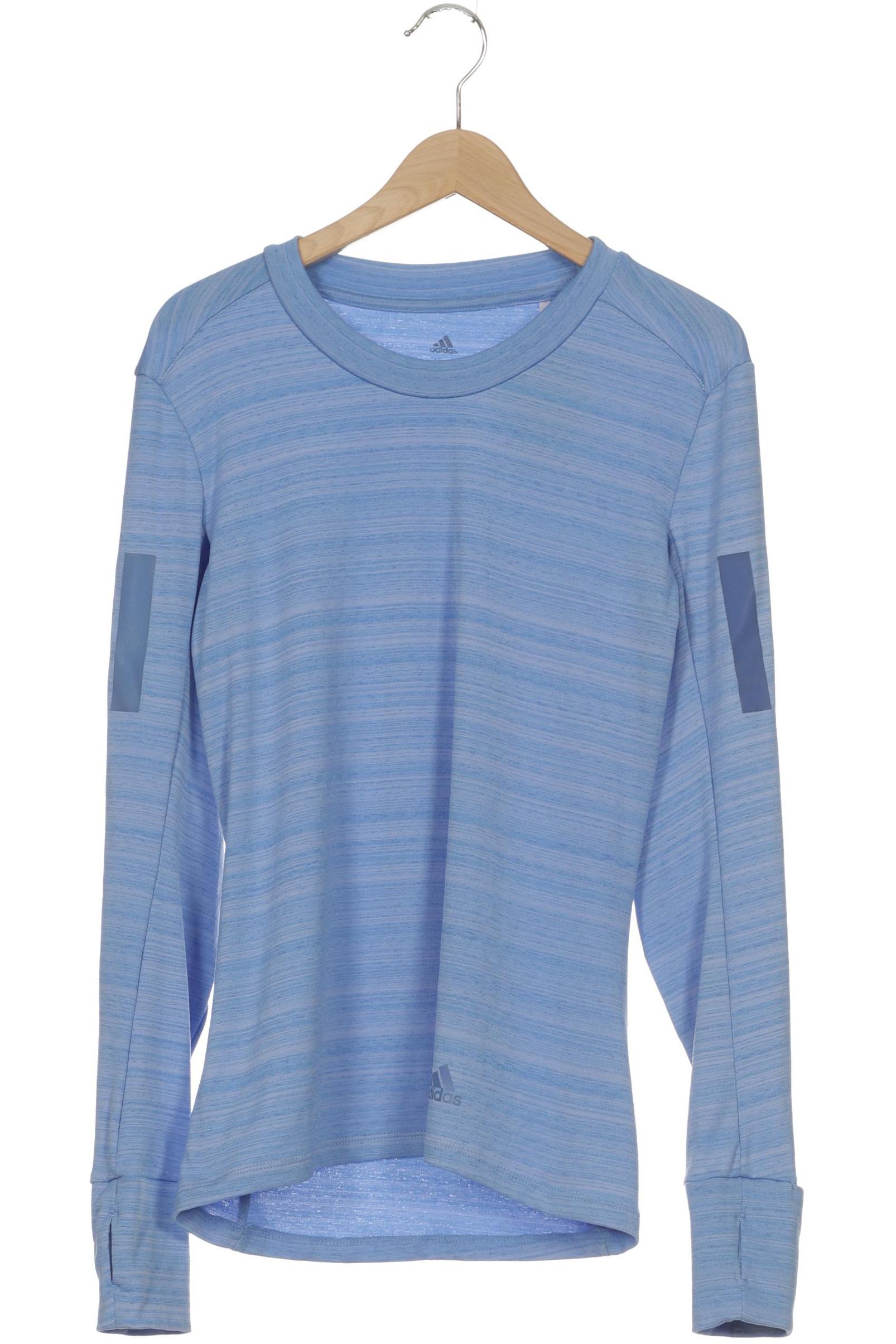 

adidas Damen Langarmshirt, blau, Gr.