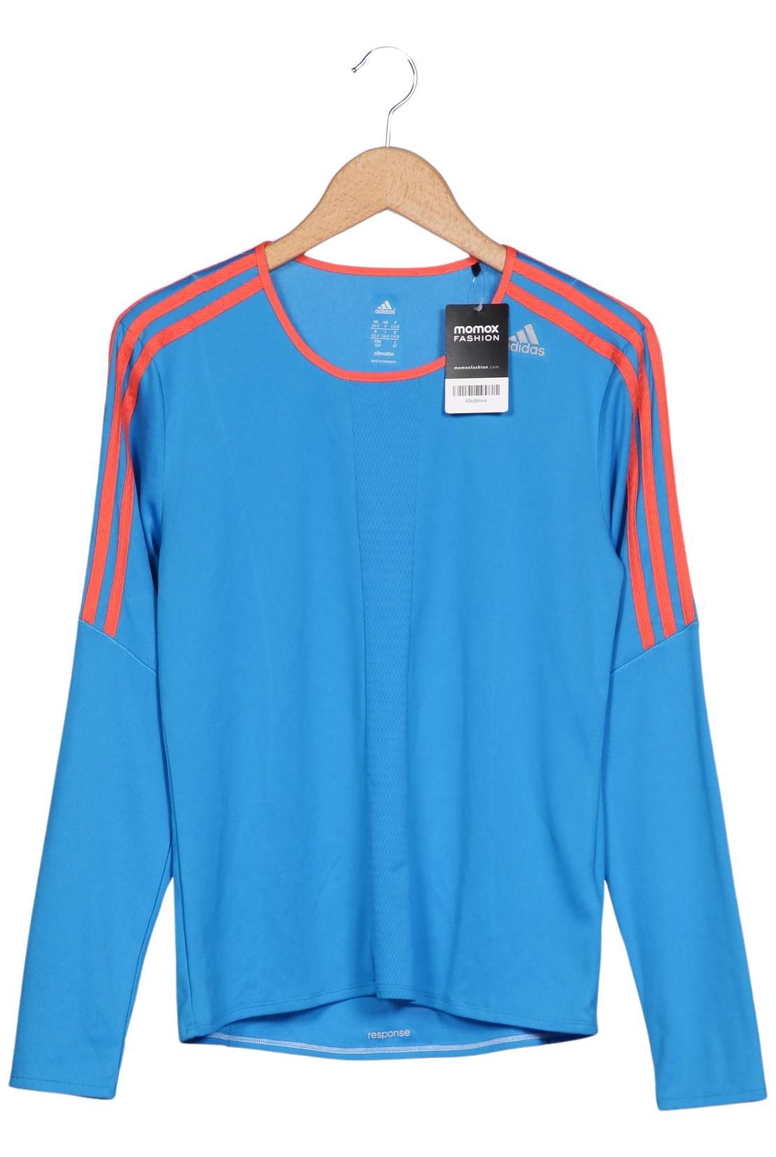 

adidas Damen Langarmshirt, blau, Gr. 36