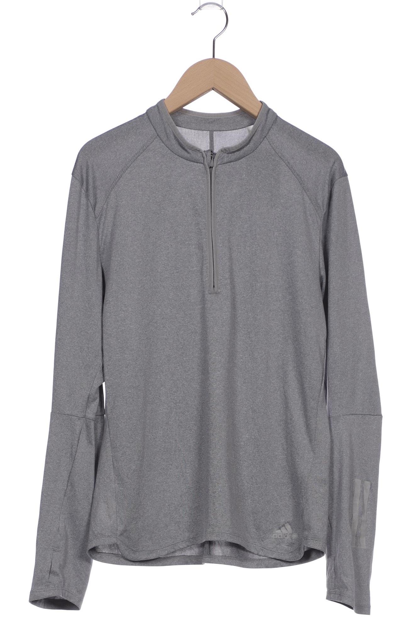 

adidas Damen Langarmshirt, grau, Gr. 38