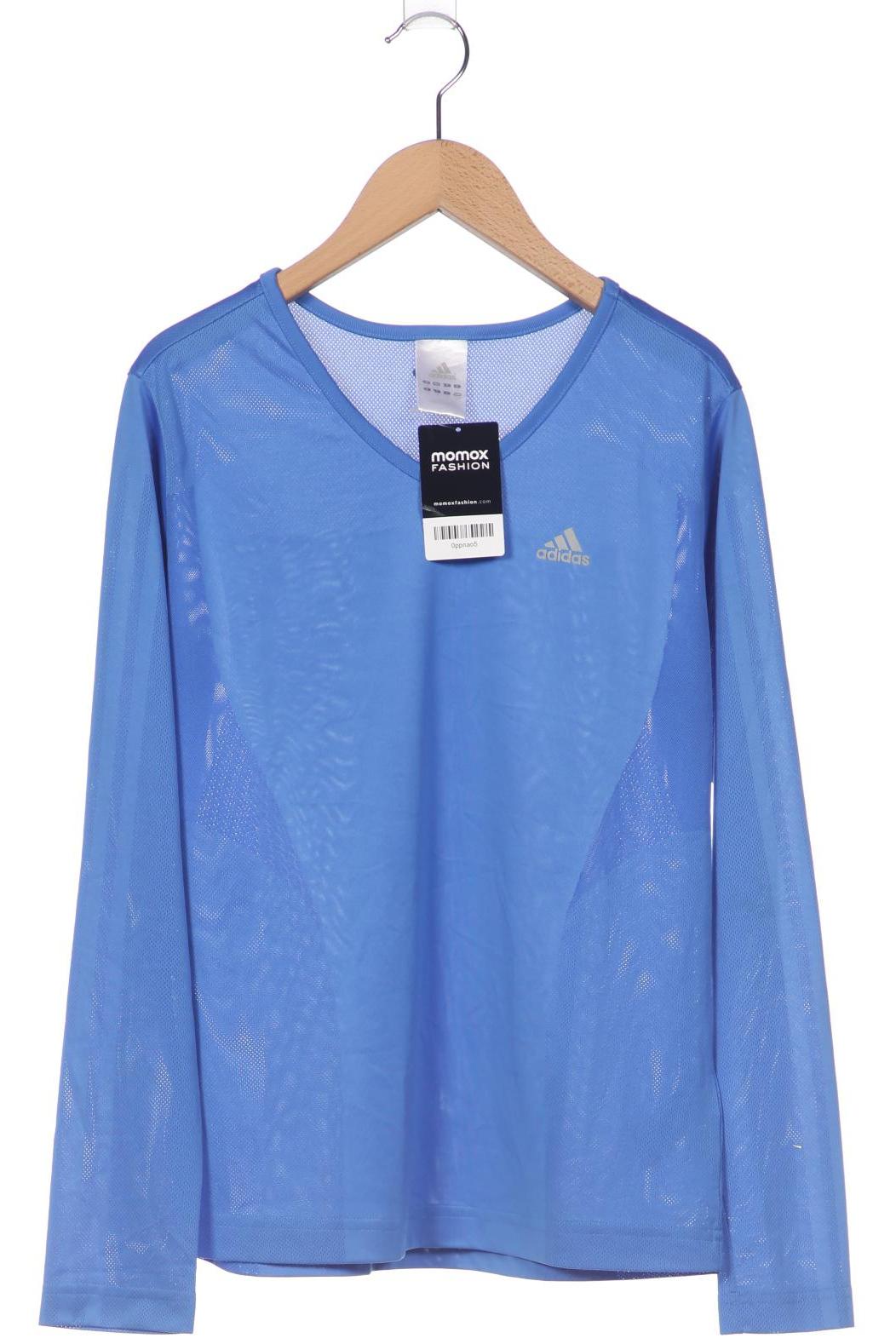 

adidas Damen Langarmshirt, blau, Gr. 38