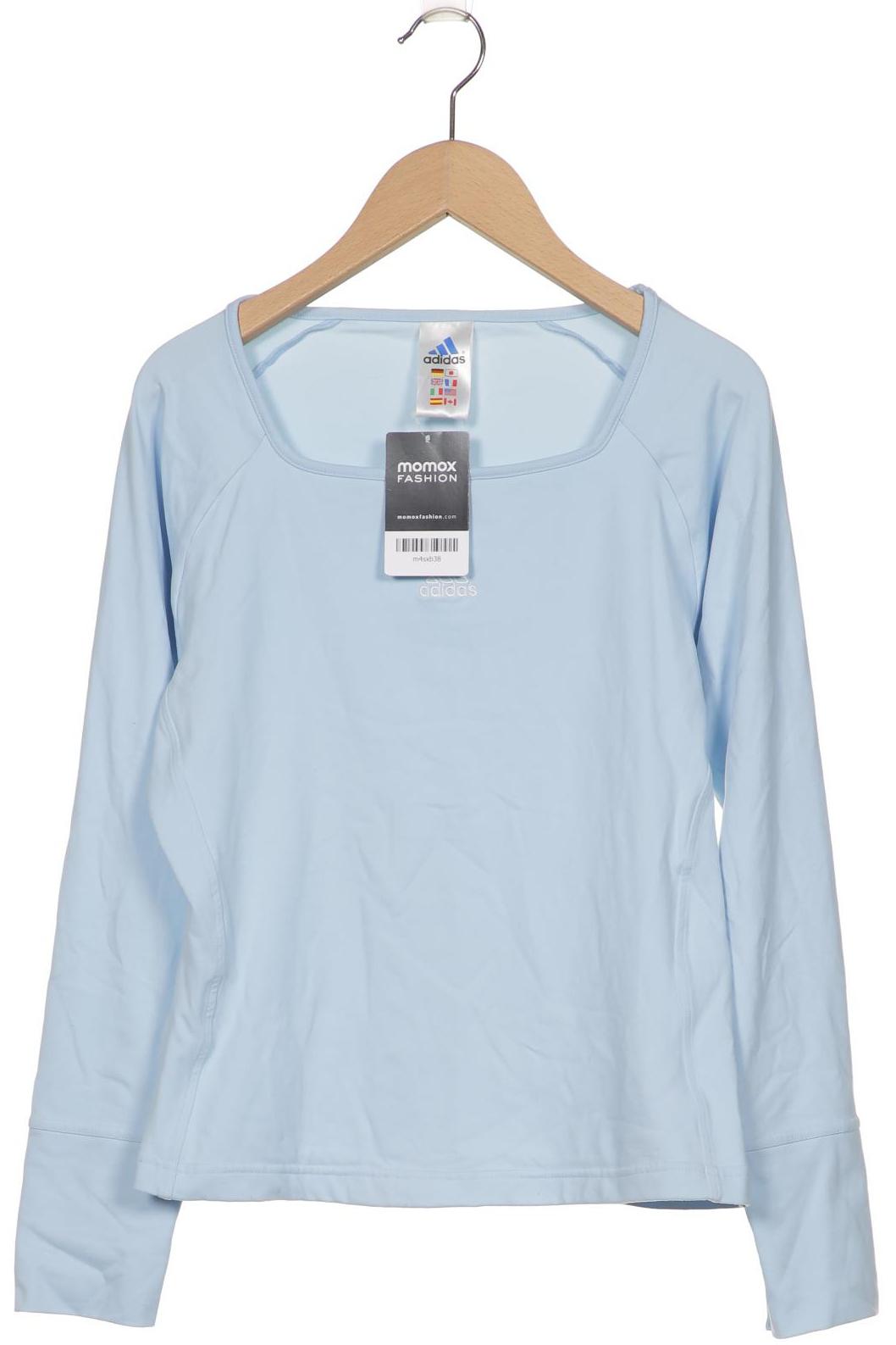 

adidas Damen Langarmshirt, hellblau, Gr. 42