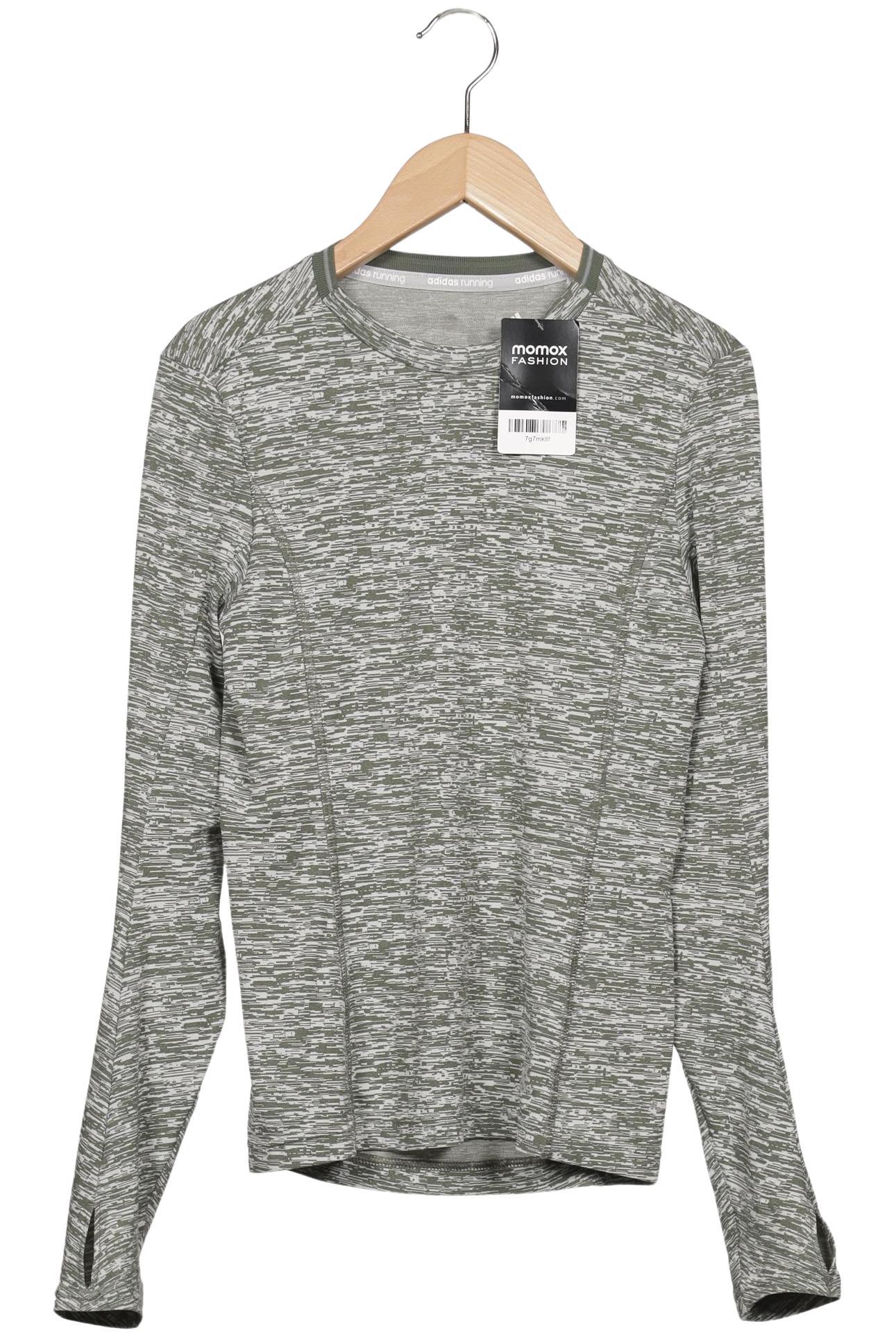 

adidas Damen Langarmshirt, grün, Gr. 34