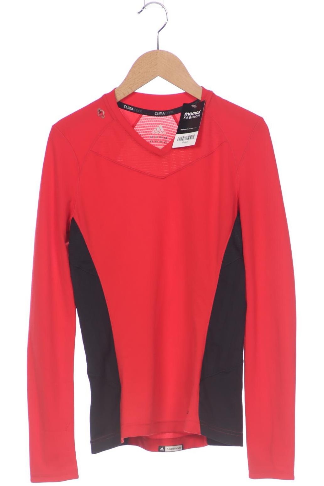 

adidas Damen Langarmshirt, rot, Gr. 34