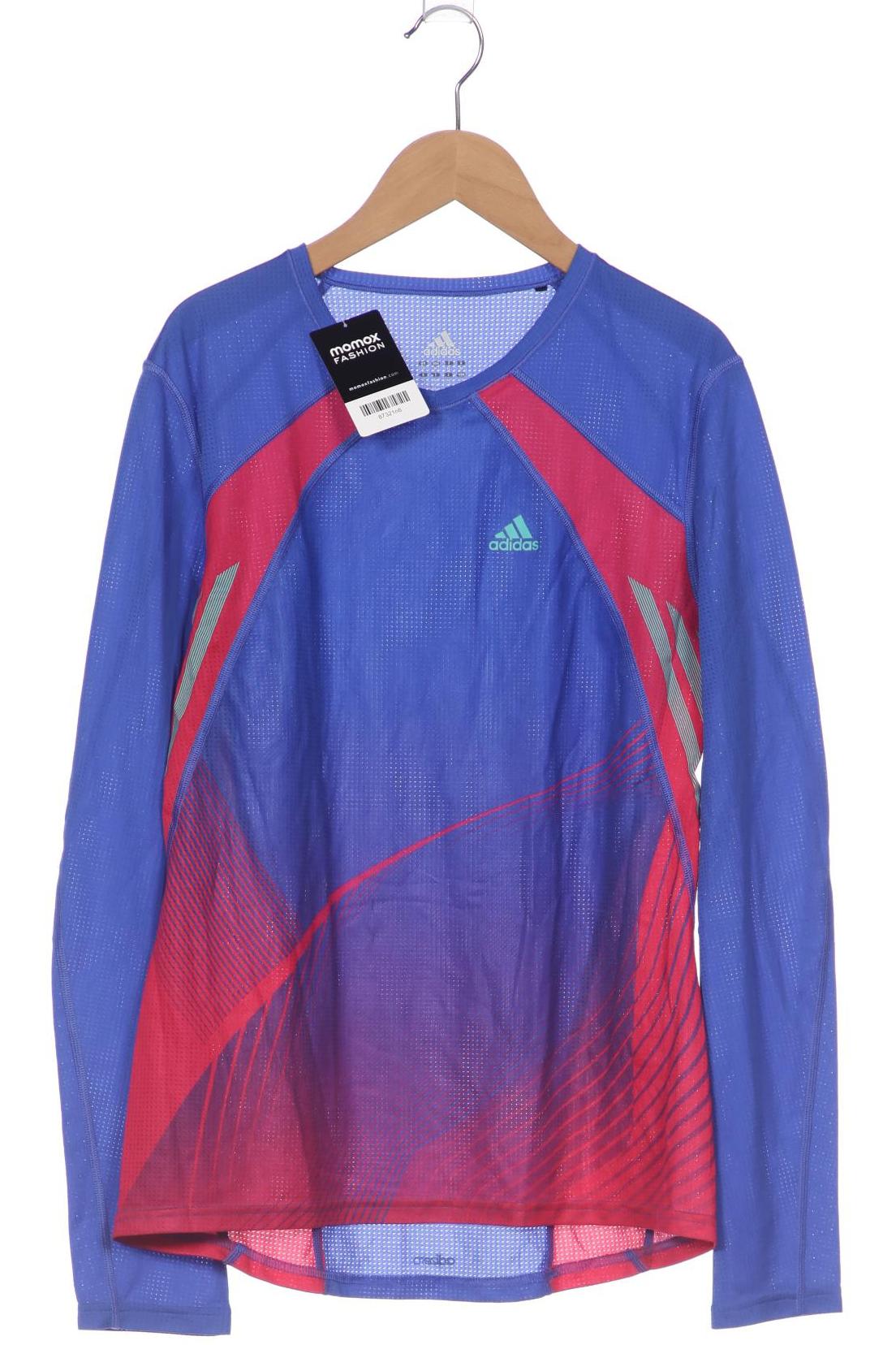 

adidas Damen Langarmshirt, blau, Gr. 40