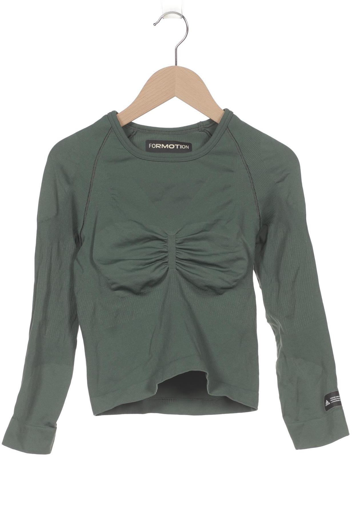 

adidas Damen Langarmshirt, grün, Gr. 36