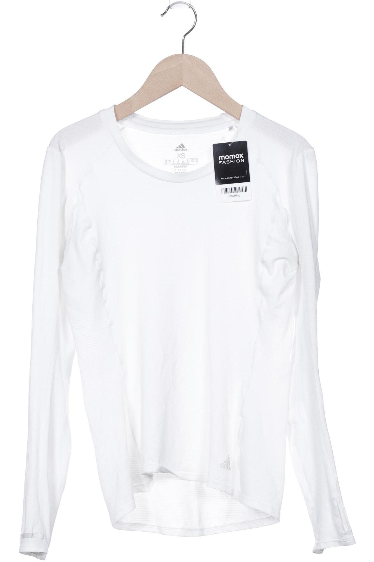 

adidas Damen Langarmshirt, weiß, Gr. 34