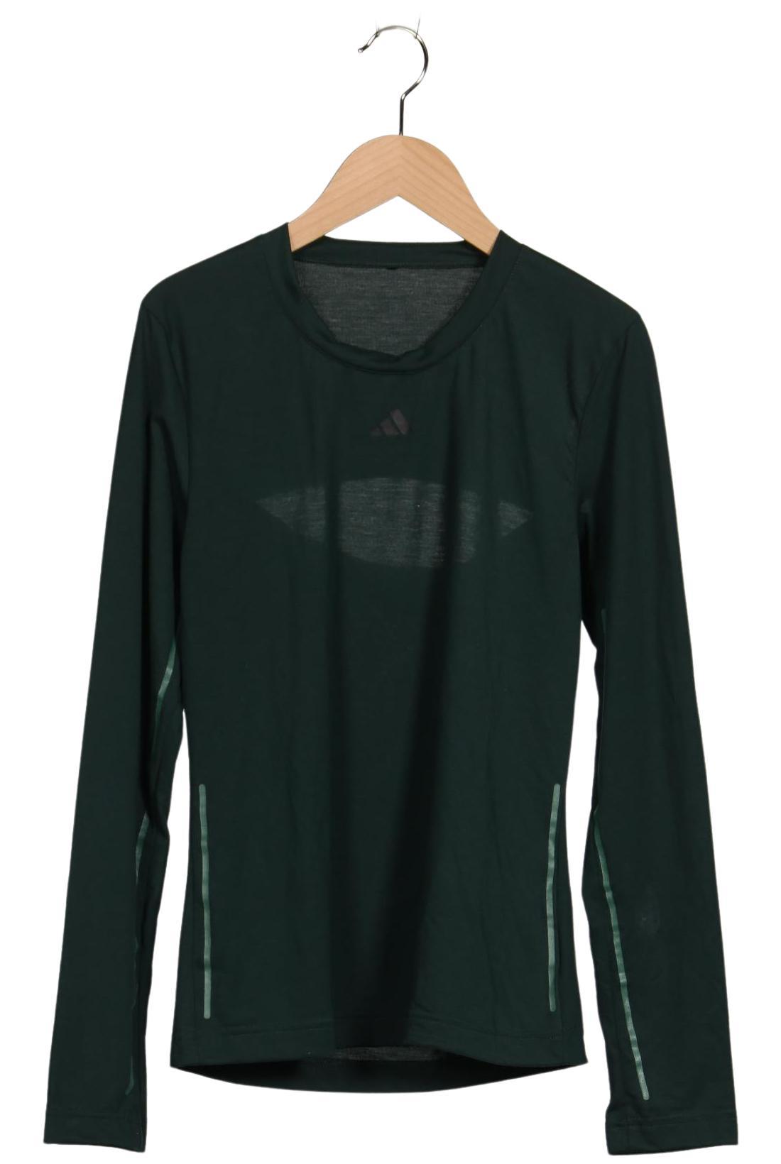 

adidas Damen Langarmshirt, grün, Gr. 36