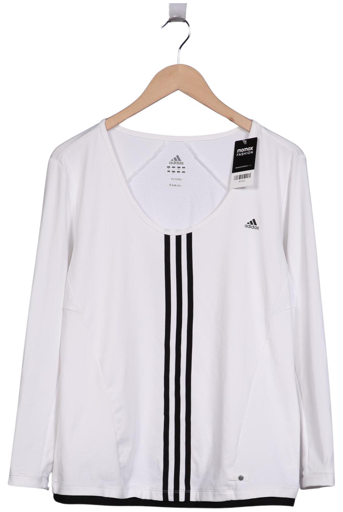

adidas Damen Langarmshirt, weiß, Gr. 48