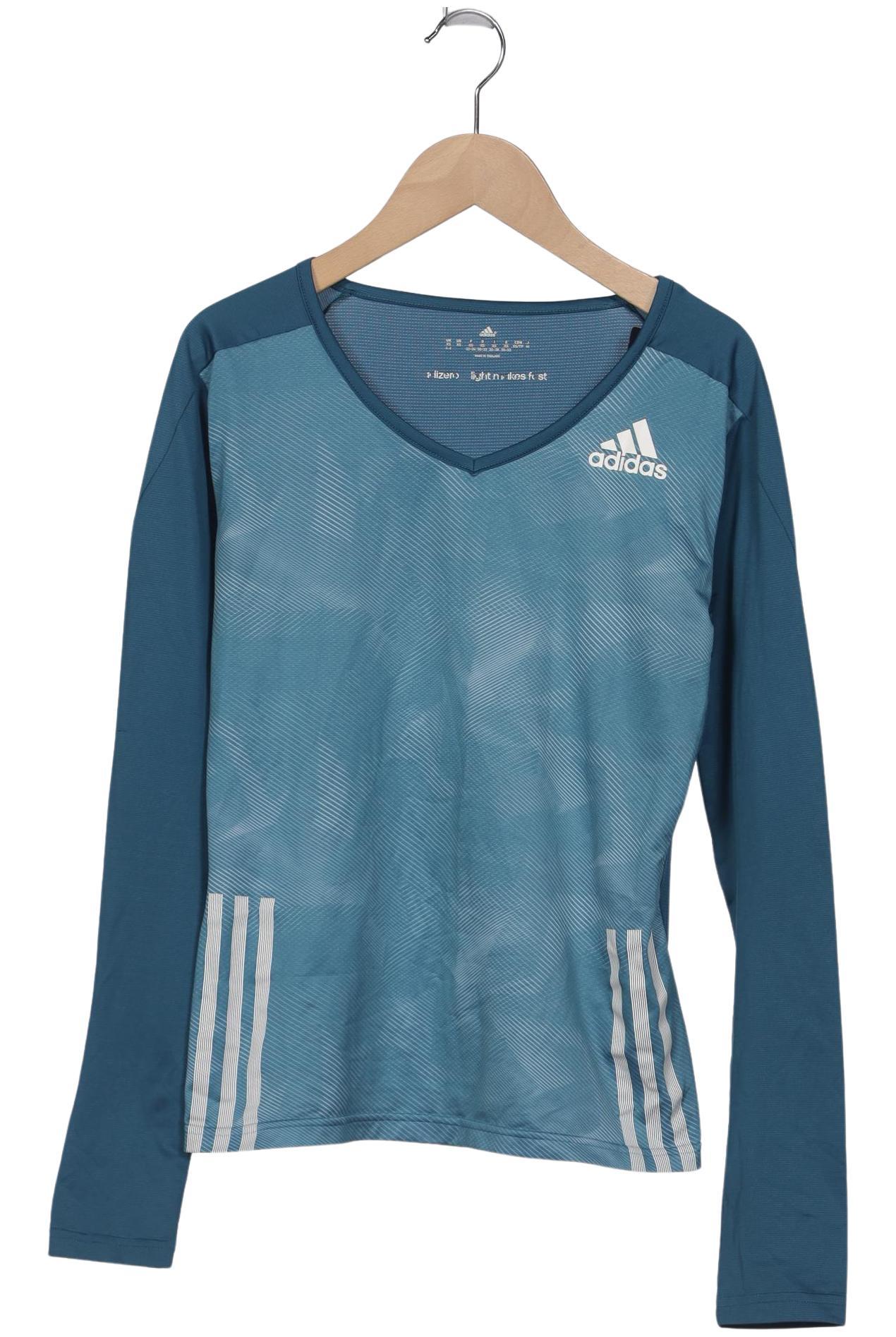 

adidas Damen Langarmshirt, hellblau, Gr. 34