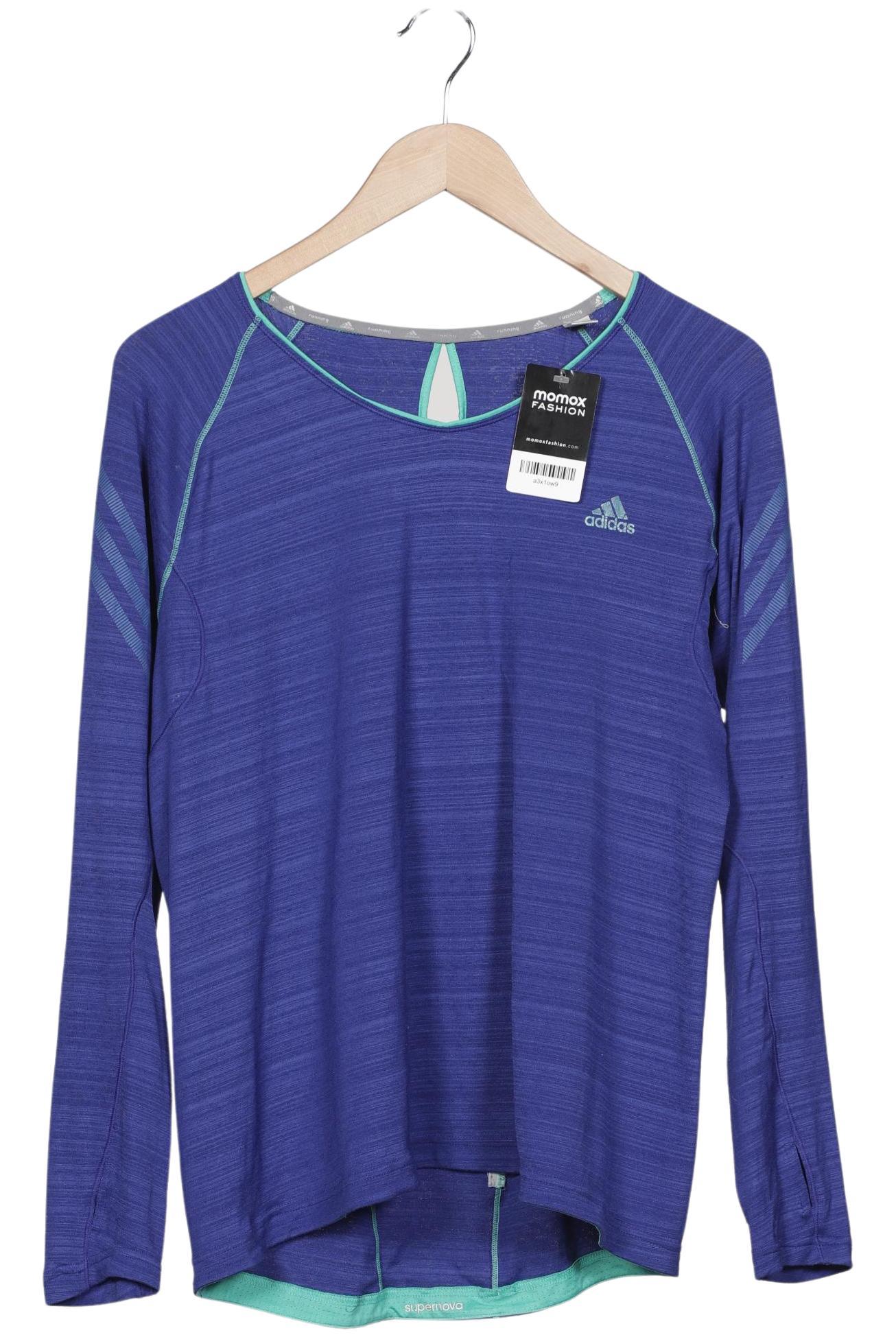 

adidas Damen Langarmshirt, hellblau, Gr. 42