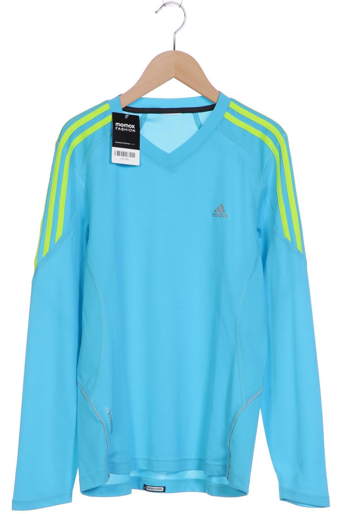 

adidas Damen Langarmshirt, blau, Gr. 42