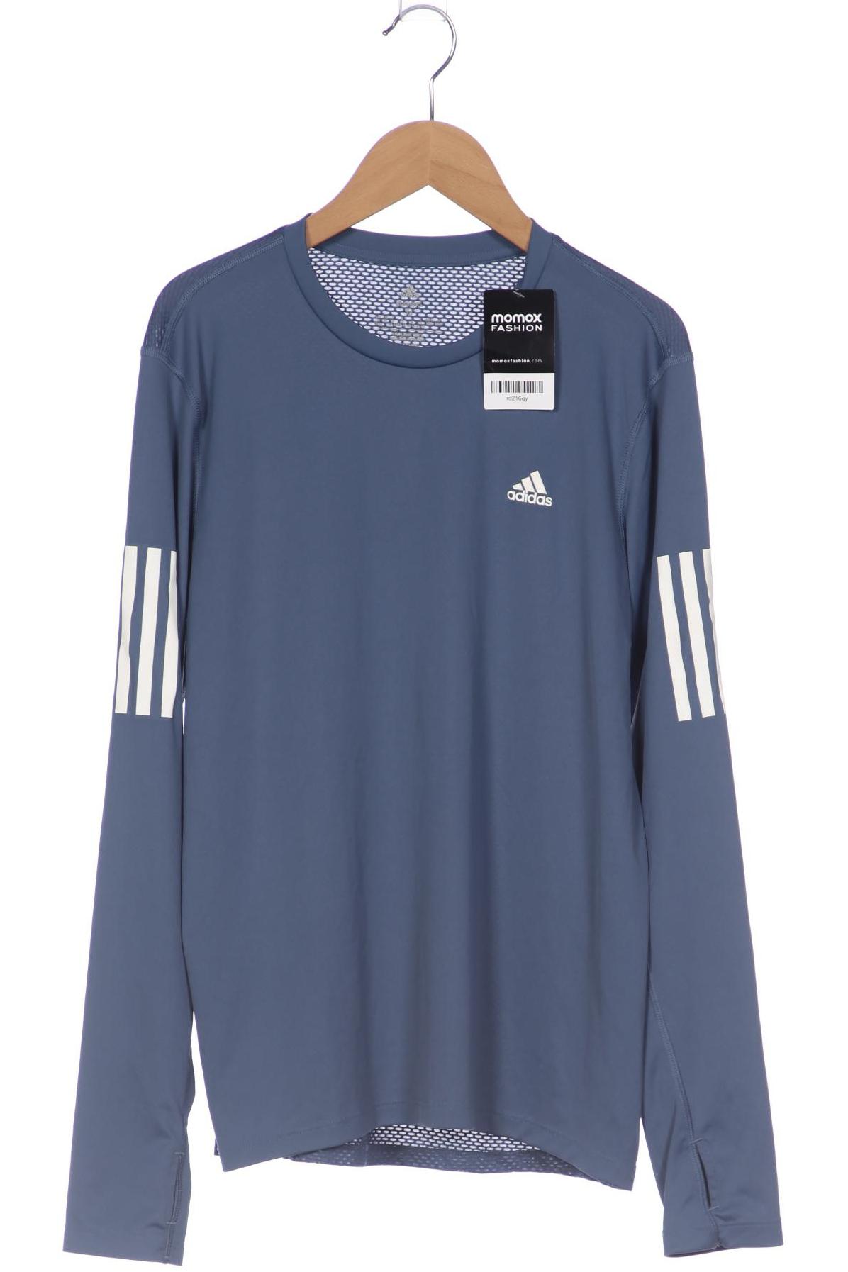 

adidas Damen Langarmshirt, blau, Gr. 38