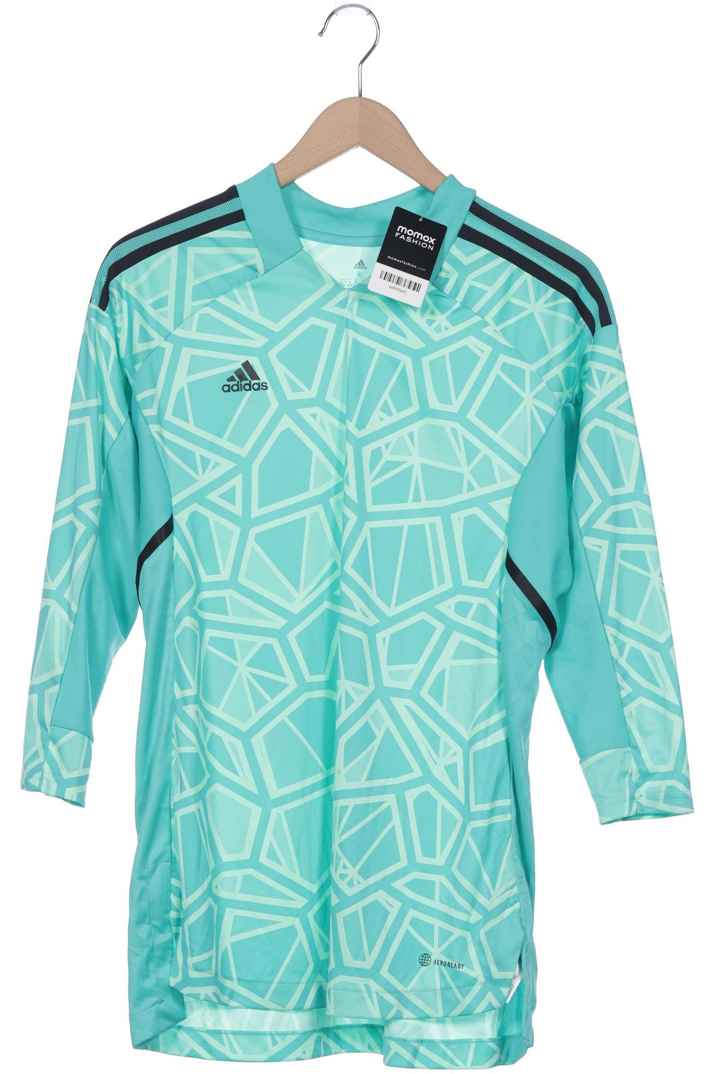 

adidas Damen Langarmshirt, türkis, Gr. 44