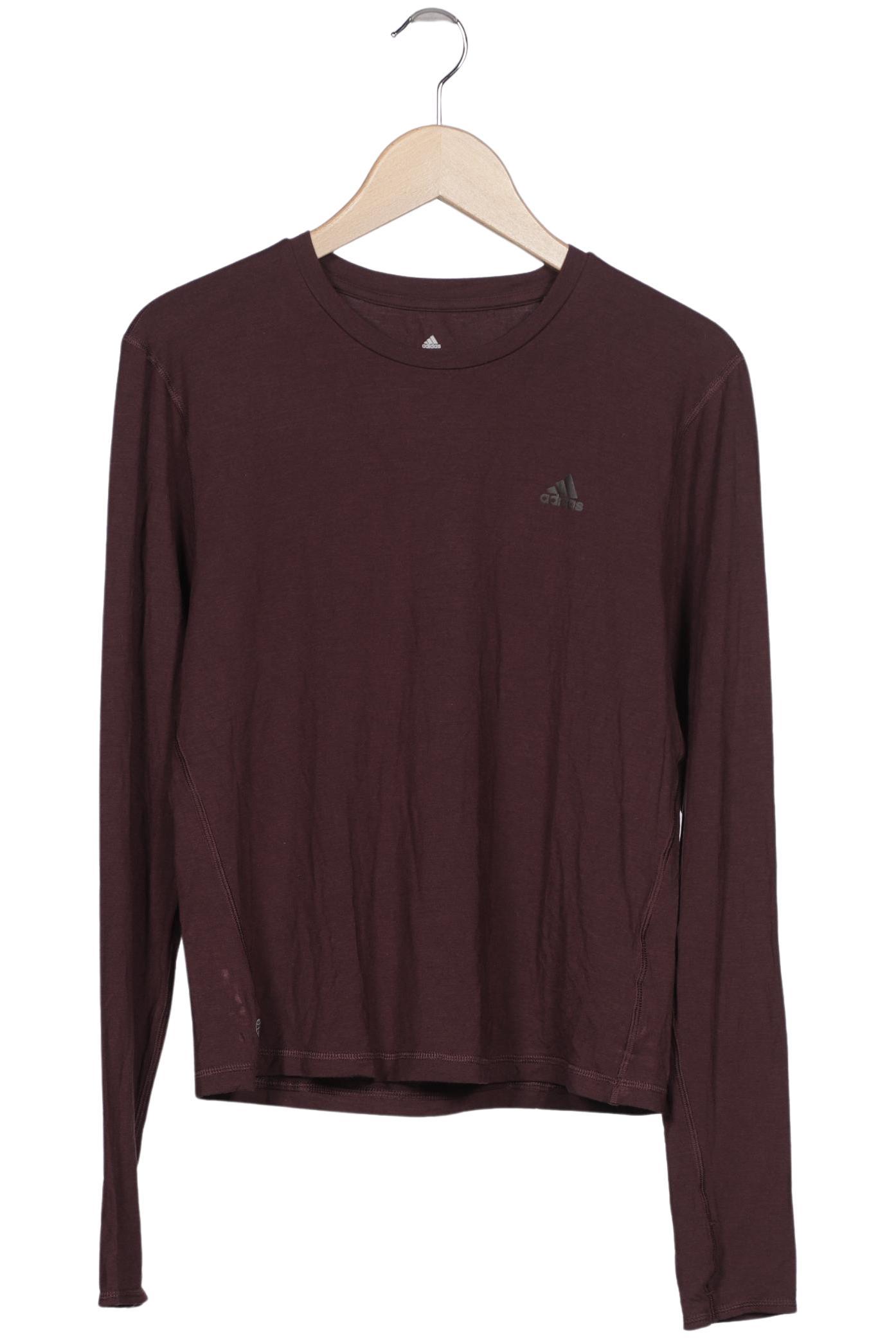 

adidas Damen Langarmshirt, bordeaux, Gr. 38