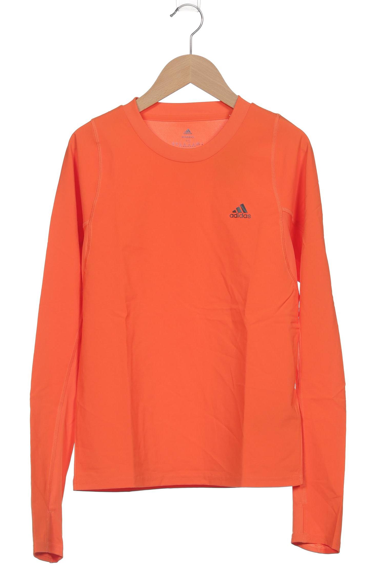 

adidas Damen Langarmshirt, orange, Gr. 34