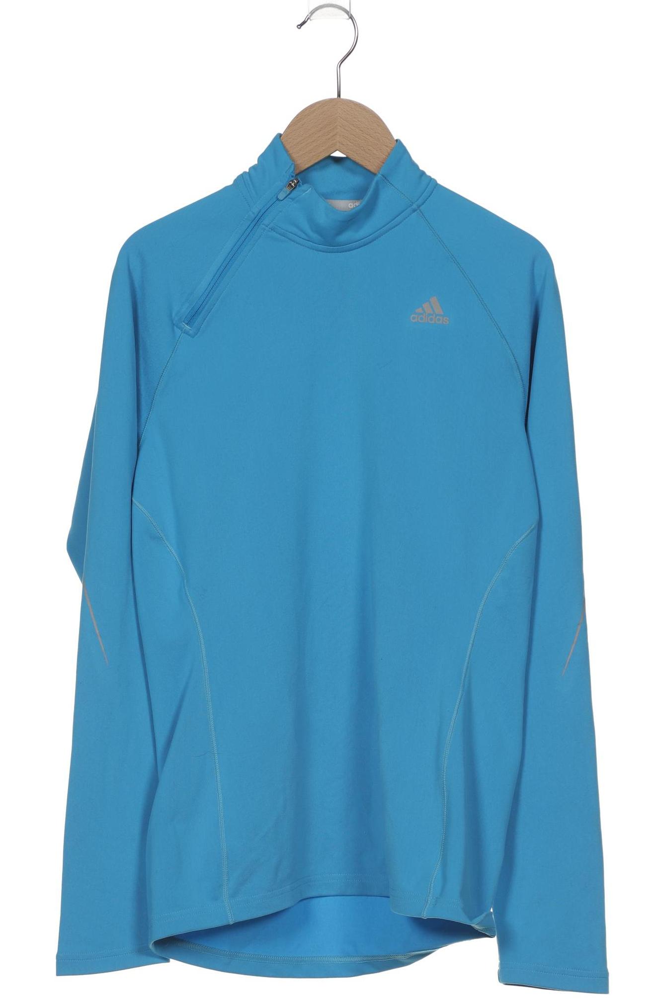 

adidas Damen Langarmshirt, blau, Gr. 36