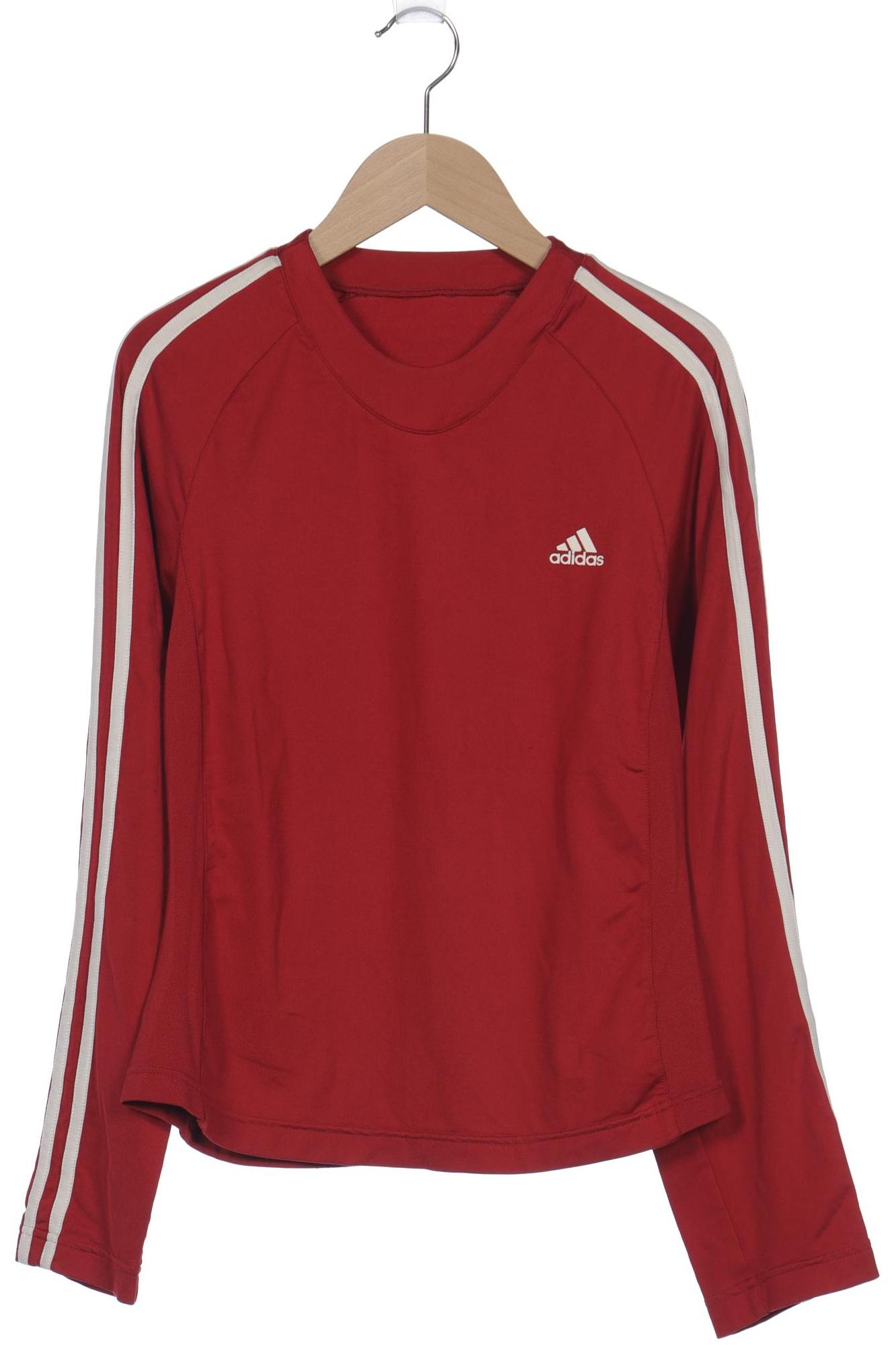 

adidas Damen Langarmshirt, rot, Gr. 32