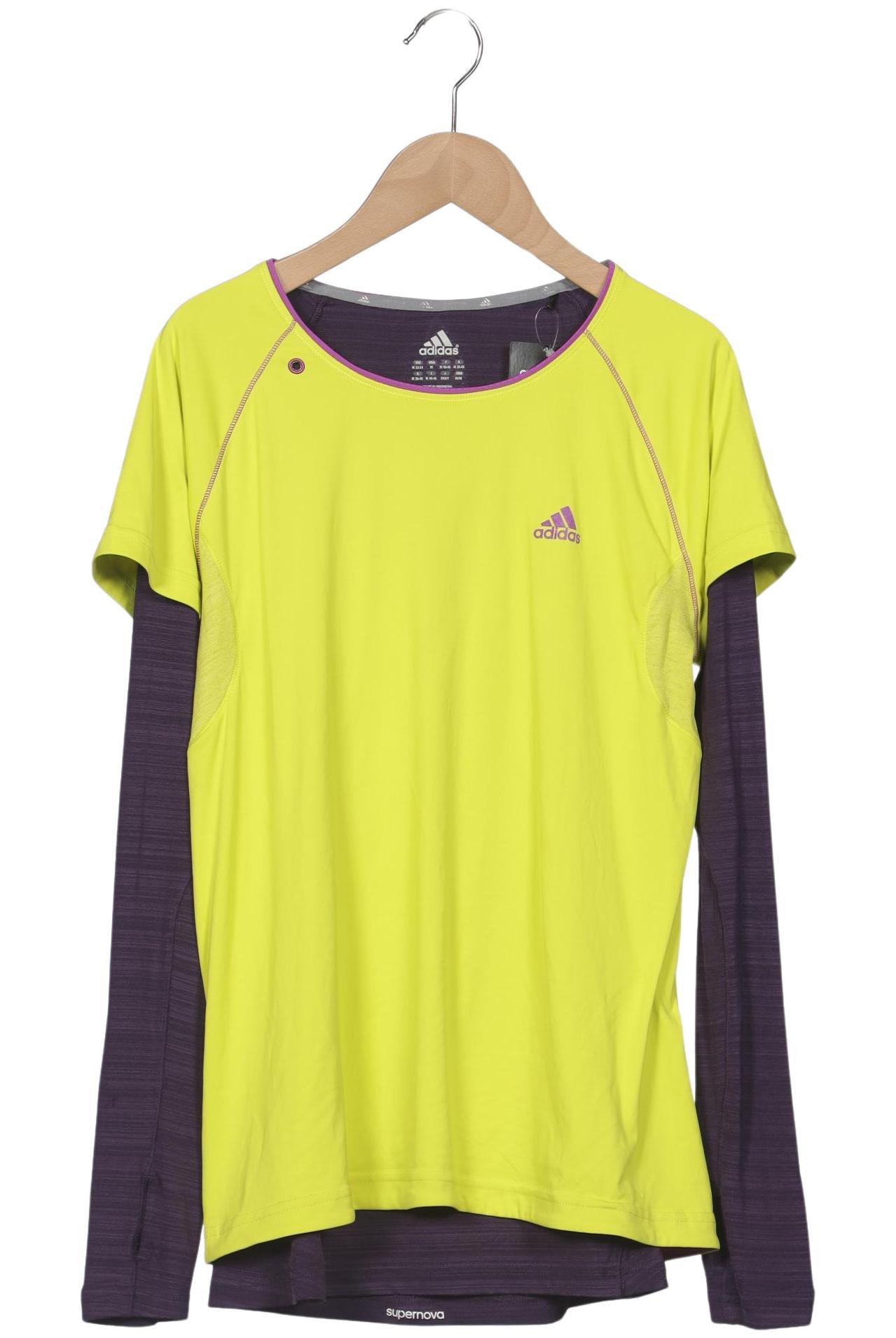 

adidas Damen Langarmshirt, neon, Gr. 38