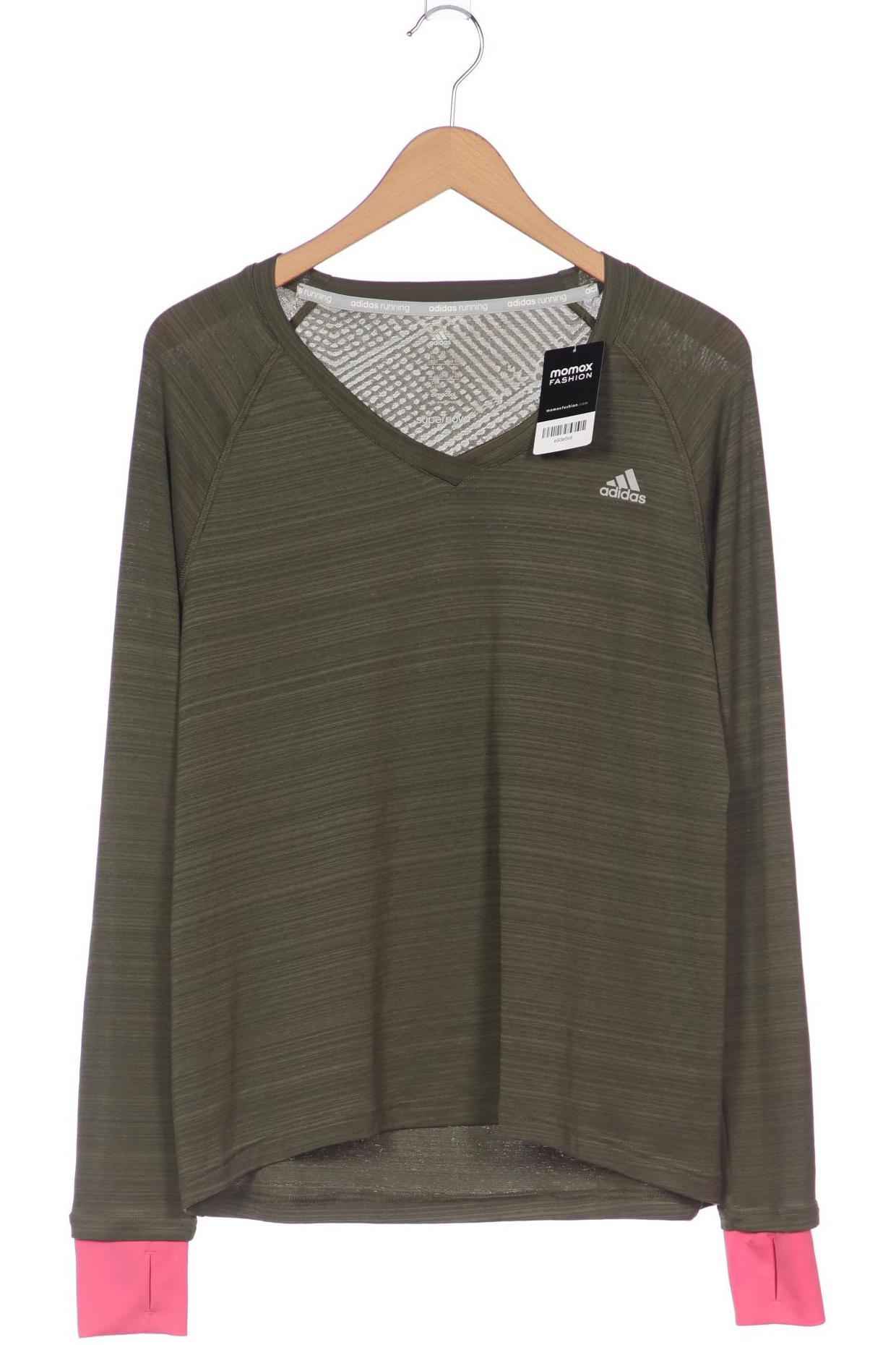 

adidas Damen Langarmshirt, grün, Gr. 44