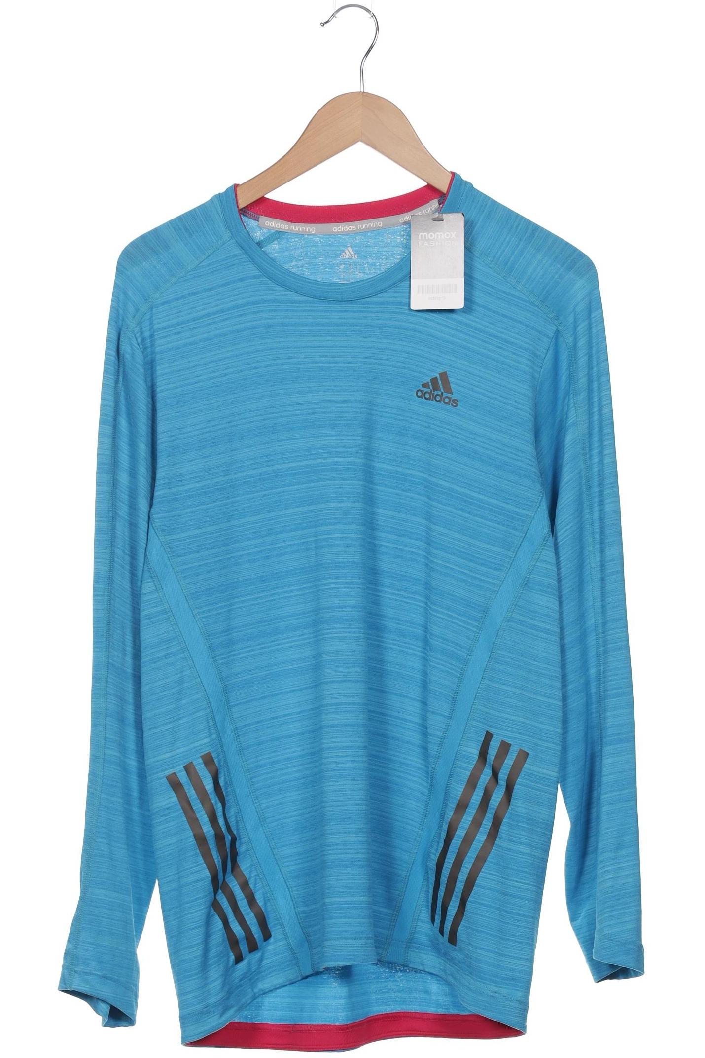 

adidas Damen Langarmshirt, blau, Gr. 42