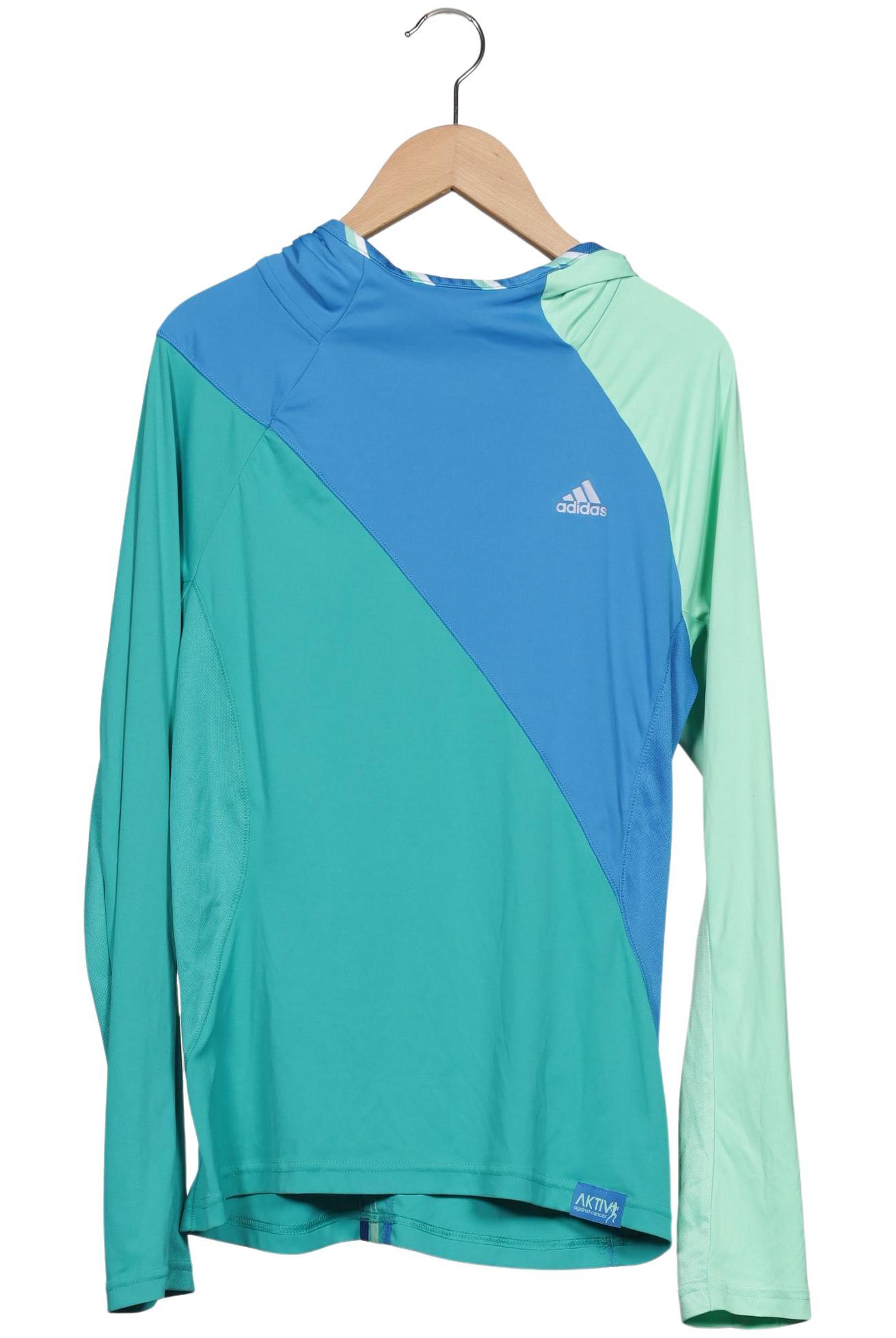 

adidas Damen Langarmshirt, türkis, Gr. 36