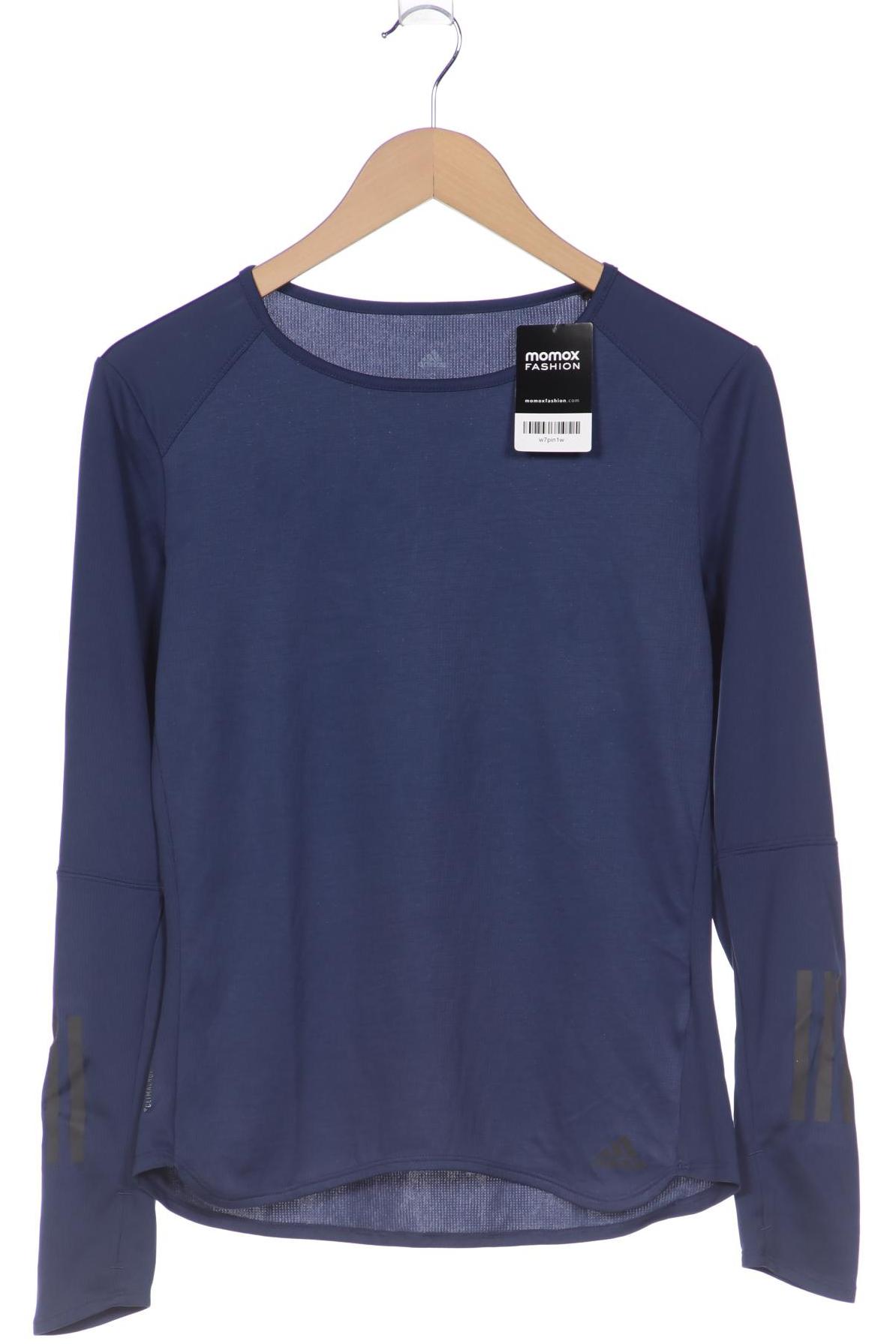 

adidas Damen Langarmshirt, blau, Gr. 36