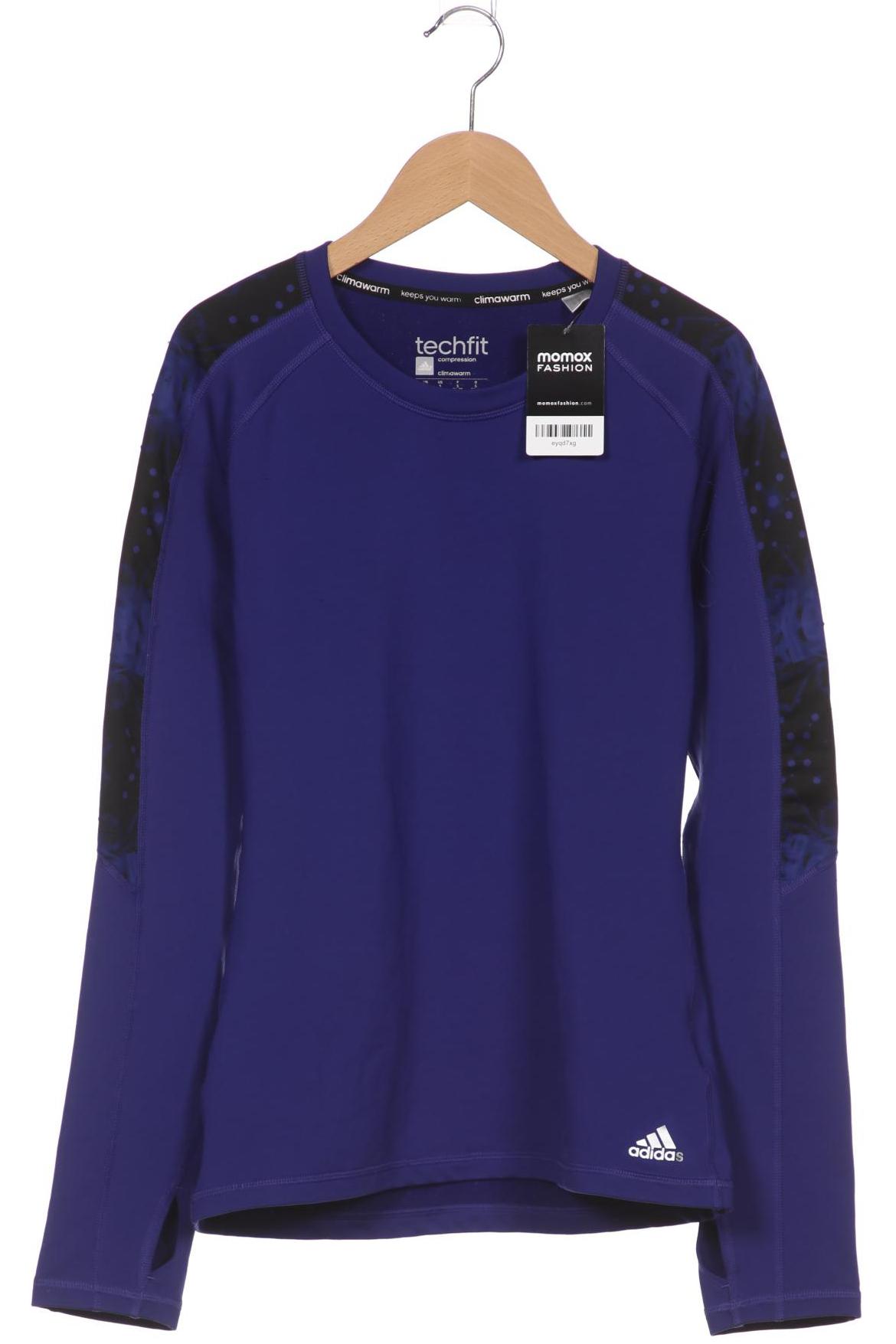 

adidas Damen Langarmshirt, blau, Gr. 36