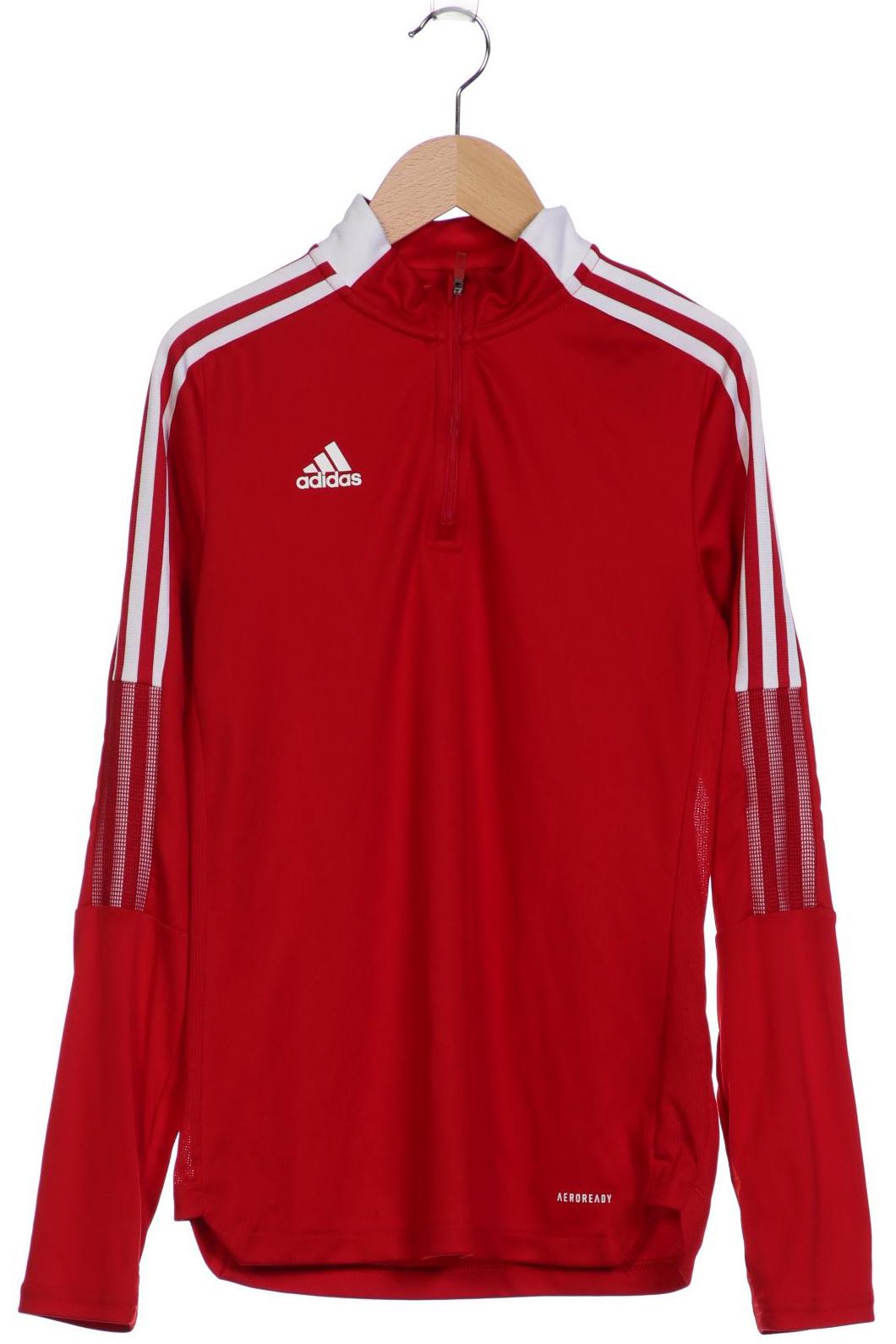 

adidas Damen Langarmshirt, rot, Gr. 36