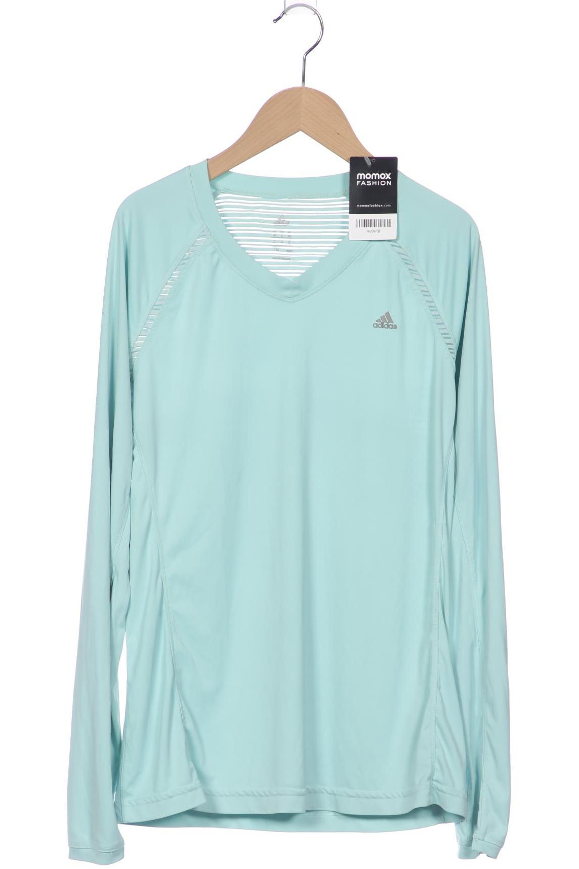 

adidas Damen Langarmshirt, hellblau, Gr. 44