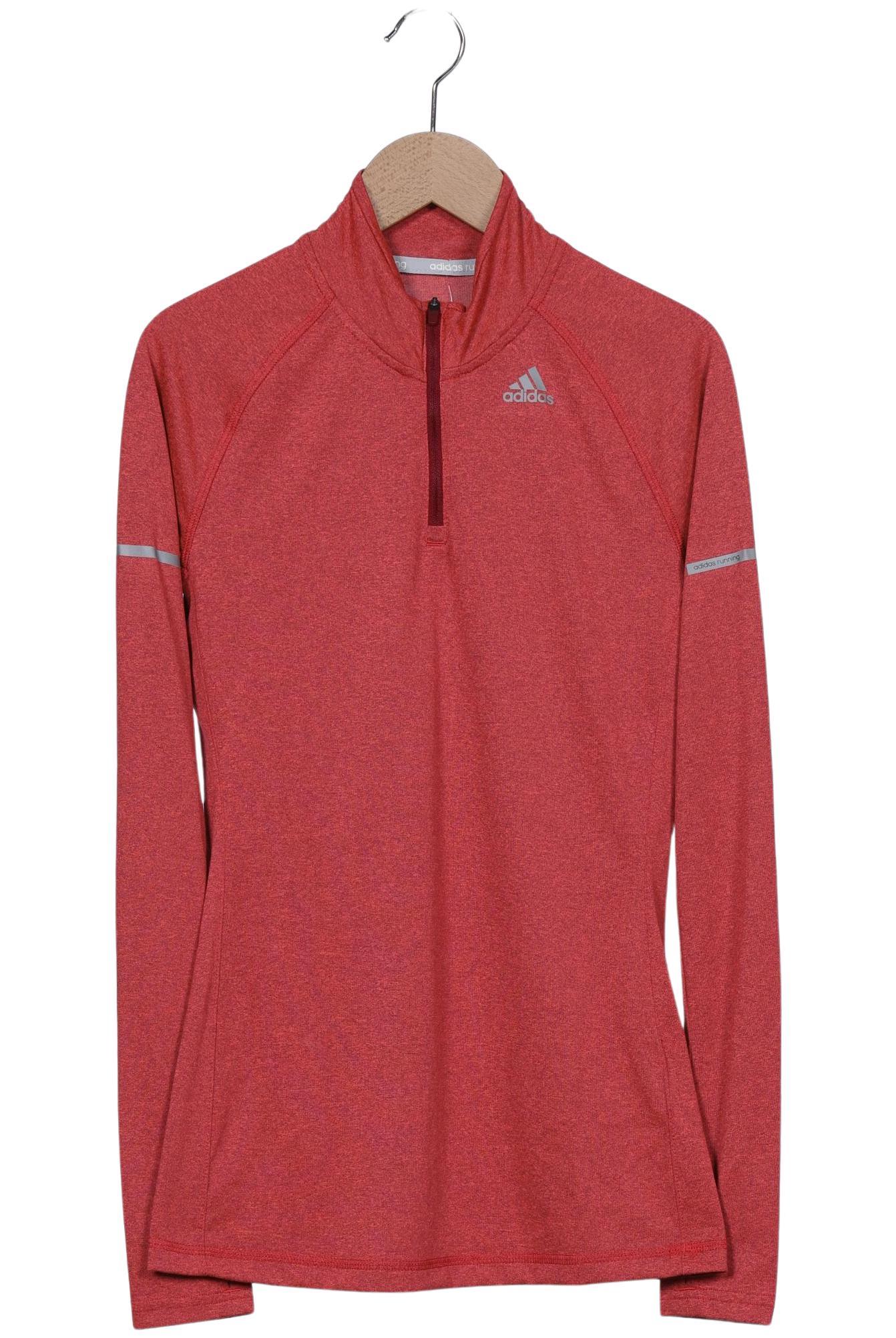 

adidas Damen Langarmshirt, rot, Gr. 34