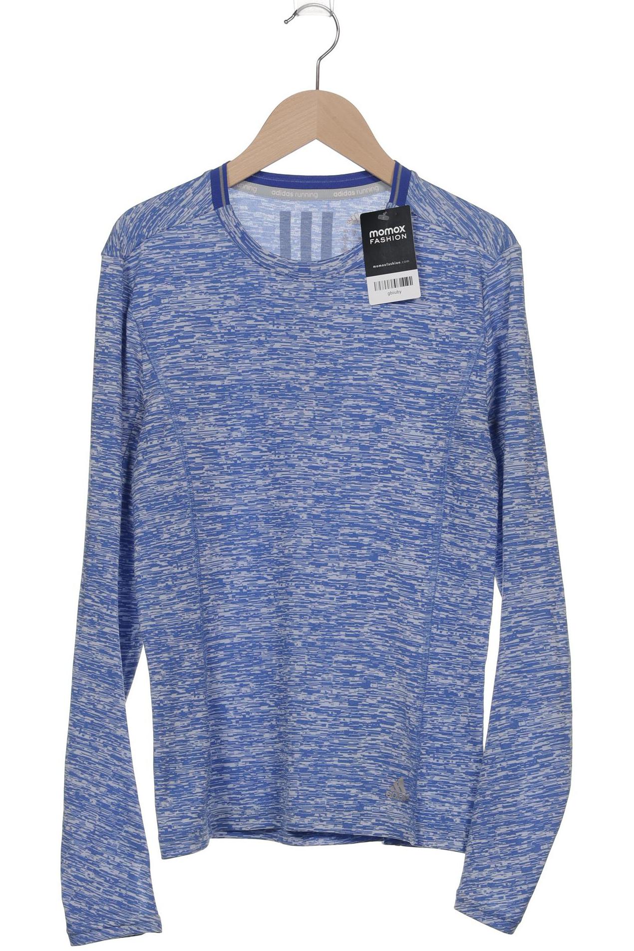 

adidas Damen Langarmshirt, blau, Gr. 36
