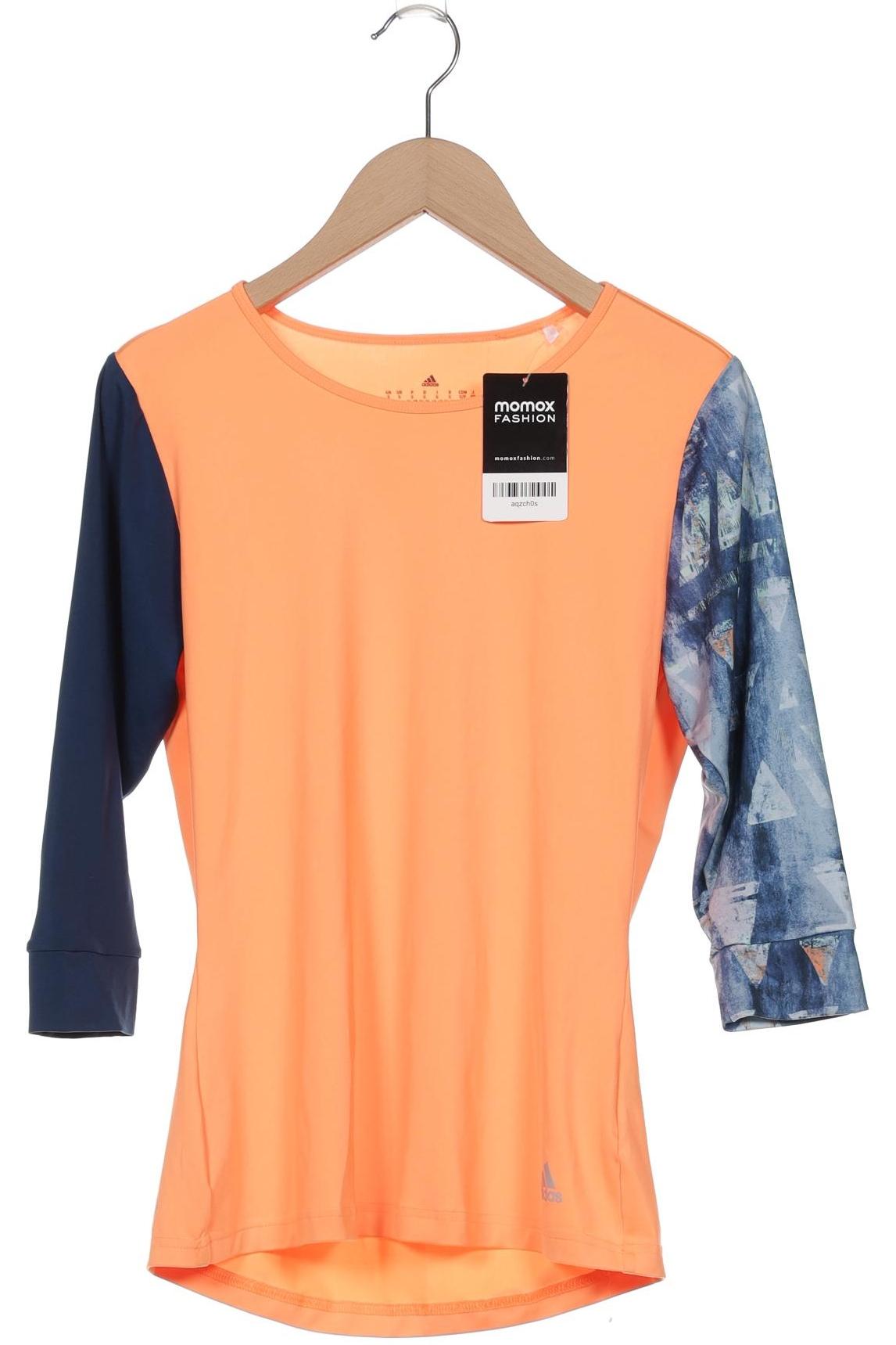 

adidas Damen Langarmshirt, orange, Gr. 36