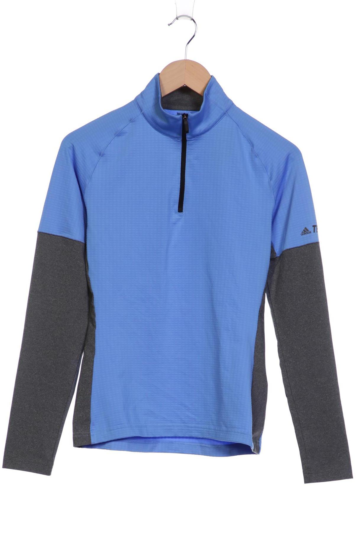 

adidas Damen Langarmshirt, blau, Gr. 38