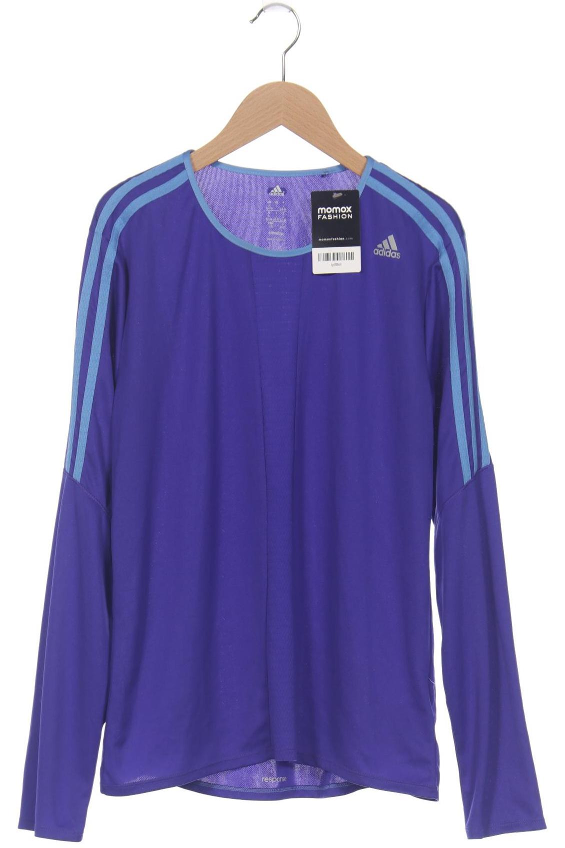 

adidas Damen Langarmshirt, blau, Gr. 42