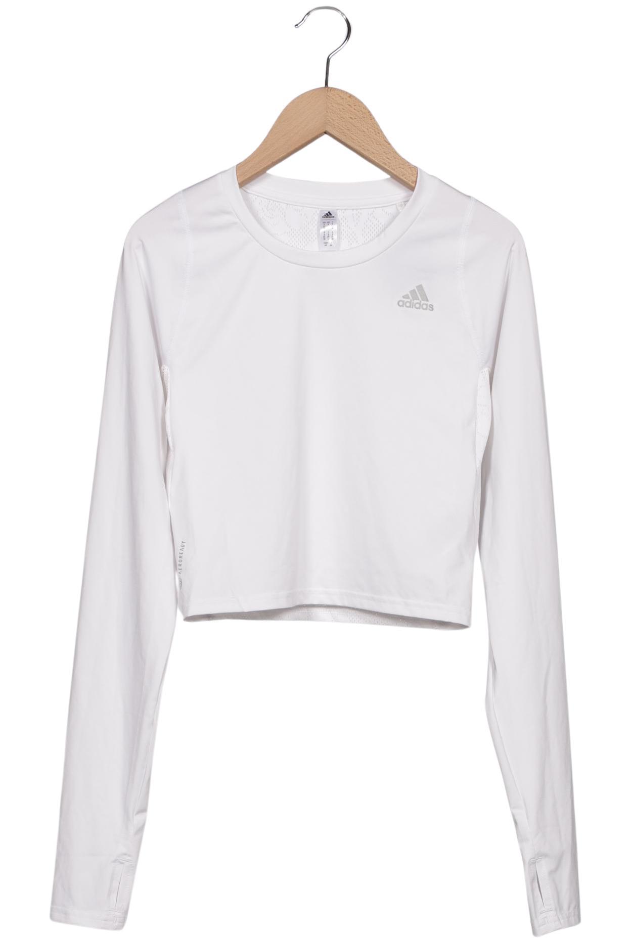

adidas Damen Langarmshirt, weiß, Gr. 36