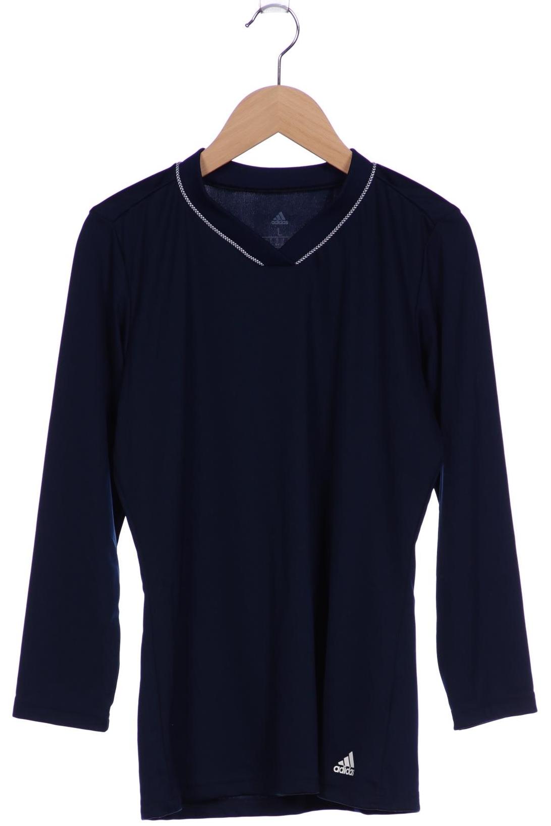 

adidas Damen Langarmshirt, marineblau, Gr. 42