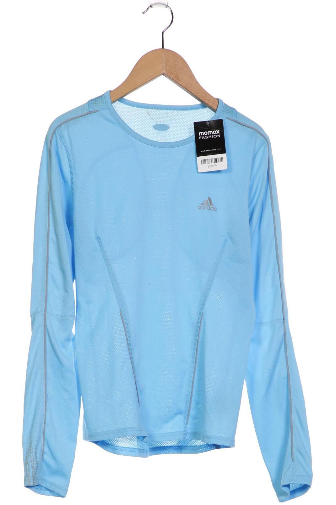 

adidas Damen Langarmshirt, blau, Gr. 36