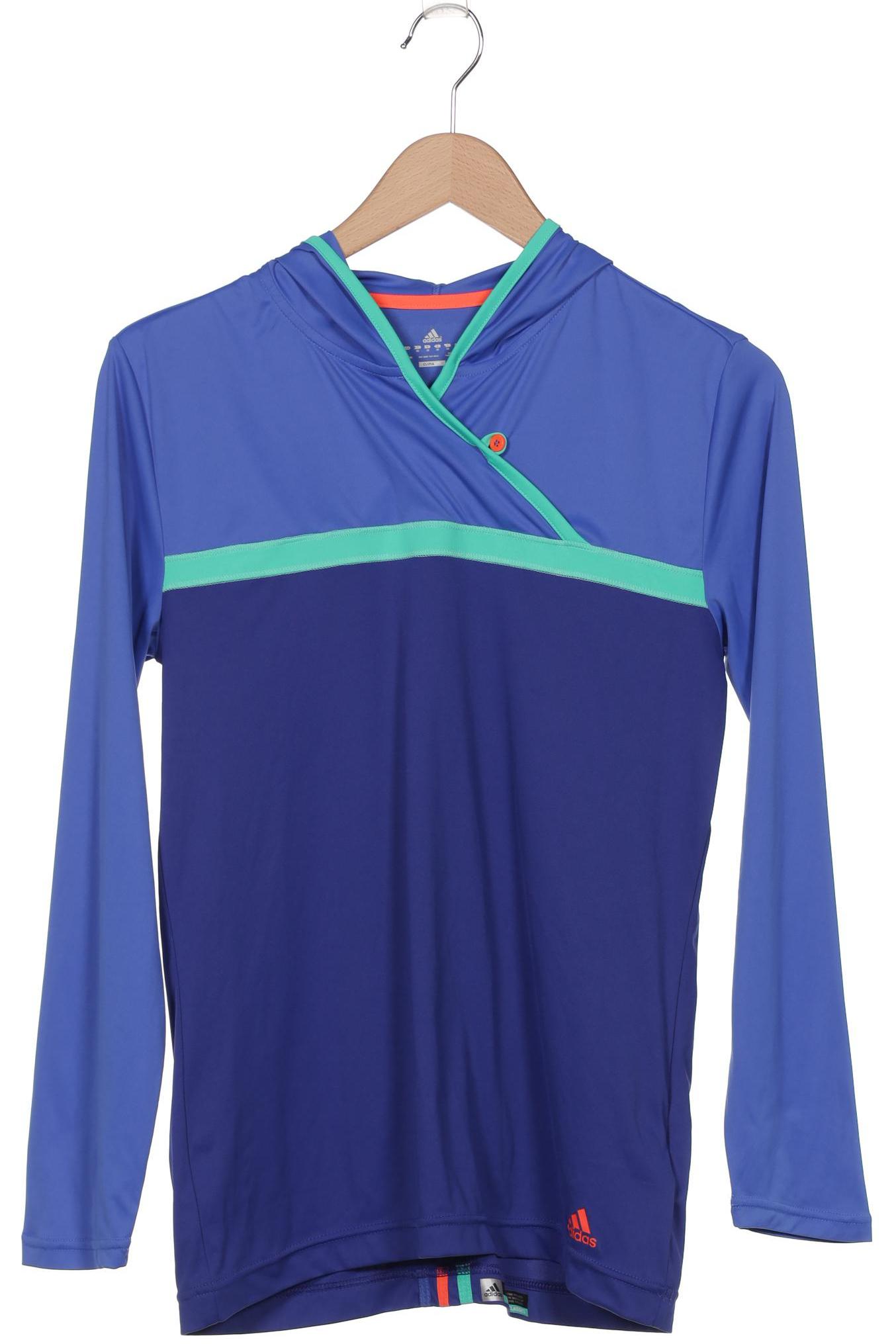 

adidas Damen Langarmshirt, blau, Gr. 38