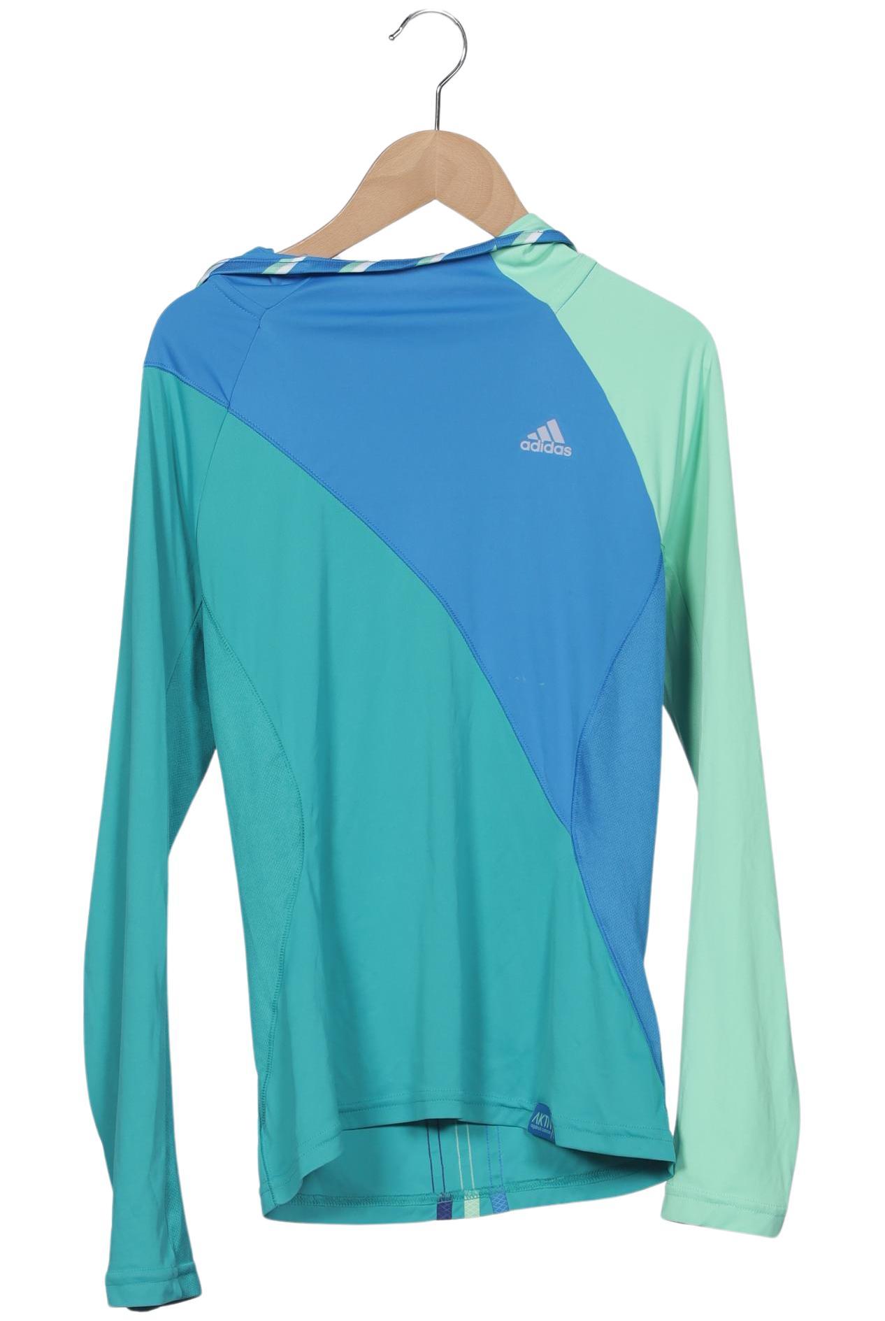 

adidas Damen Langarmshirt, grün, Gr. 34