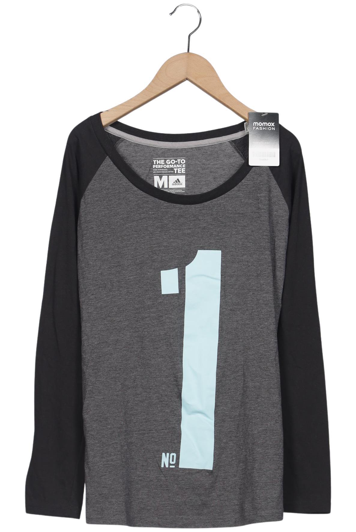 

adidas Damen Langarmshirt, grau, Gr. 38