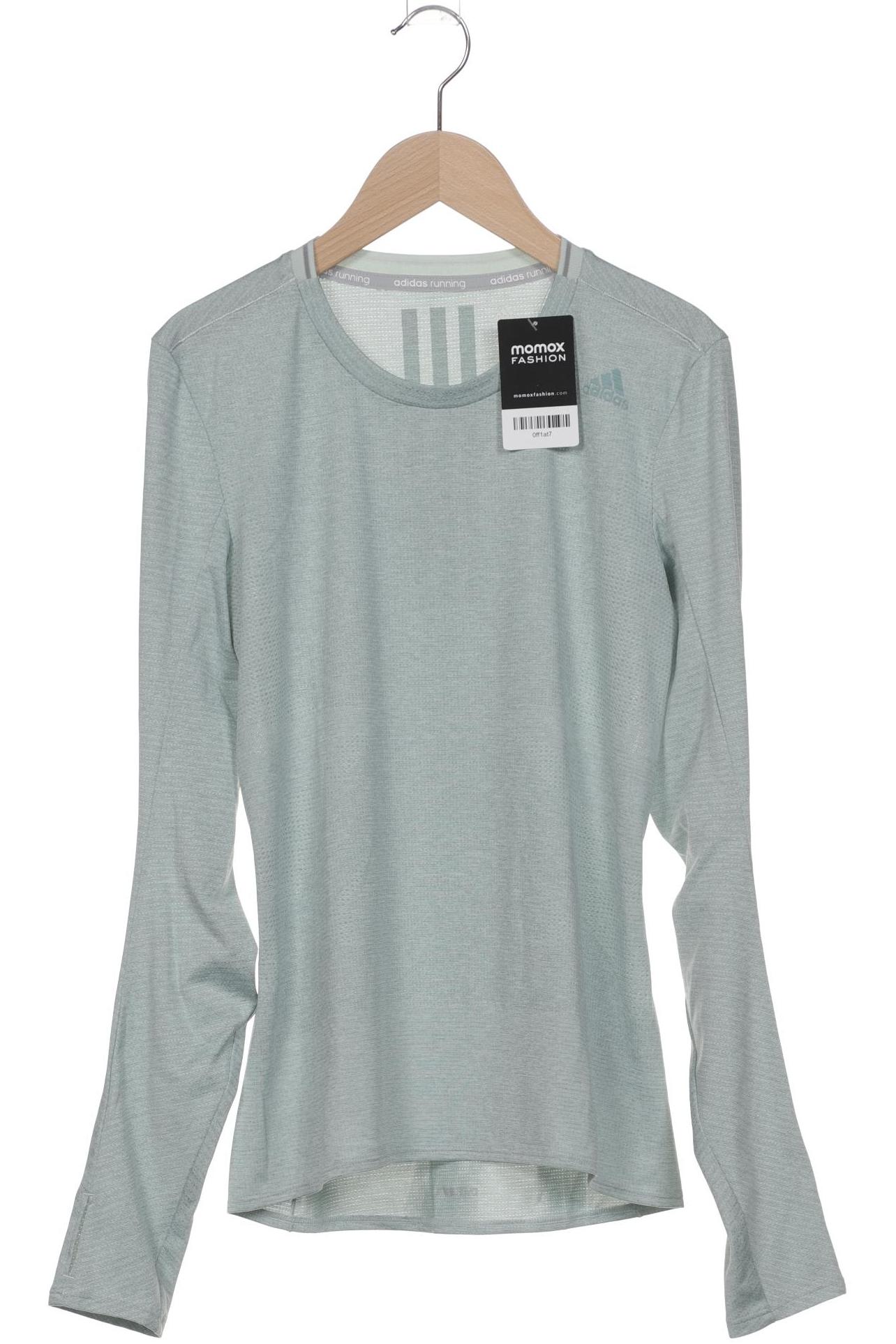 

adidas Damen Langarmshirt, hellgrün, Gr. 34